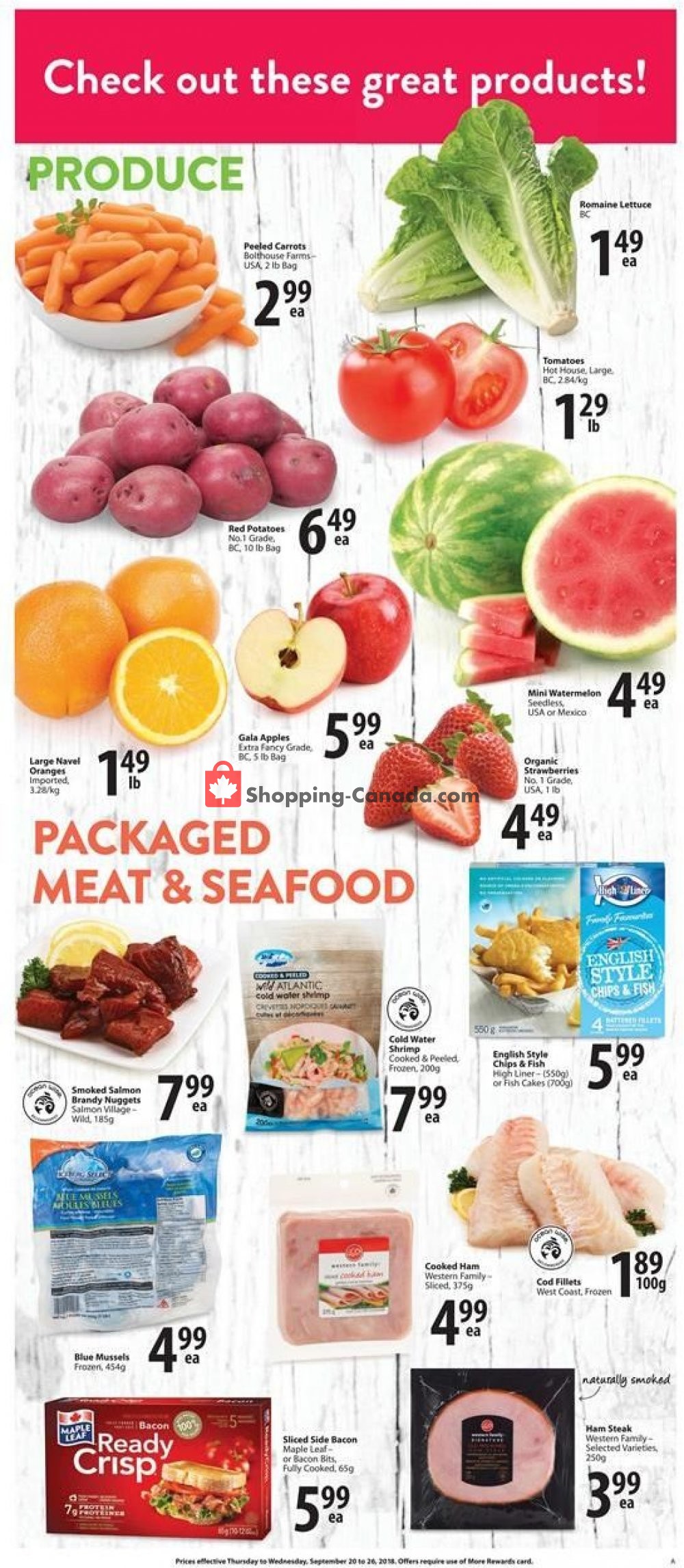 Save On Foods flyer from Thursday September 20, 2018 to Wednesday September 26, 2018 - page 12