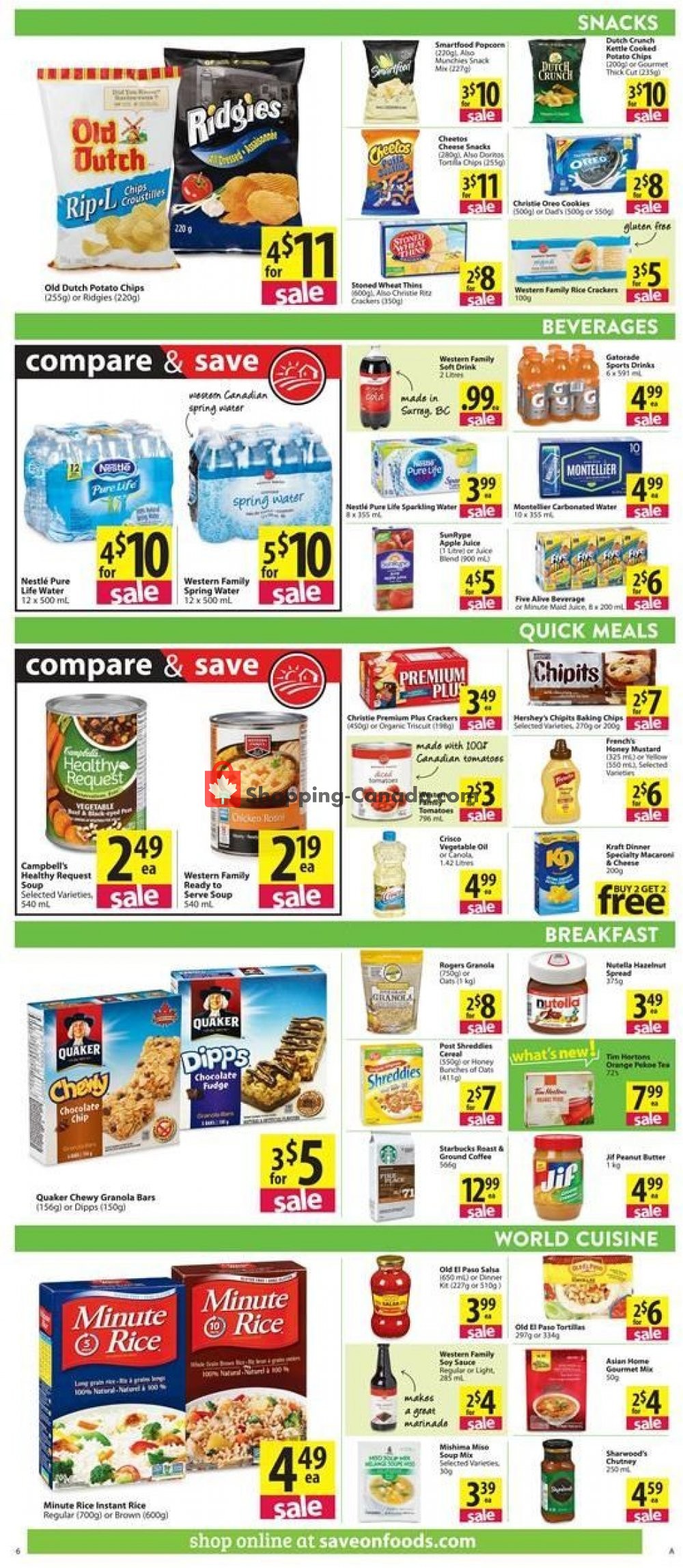 Save On Foods flyer from Thursday September 20, 2018 to Wednesday September 26, 2018 - page 6