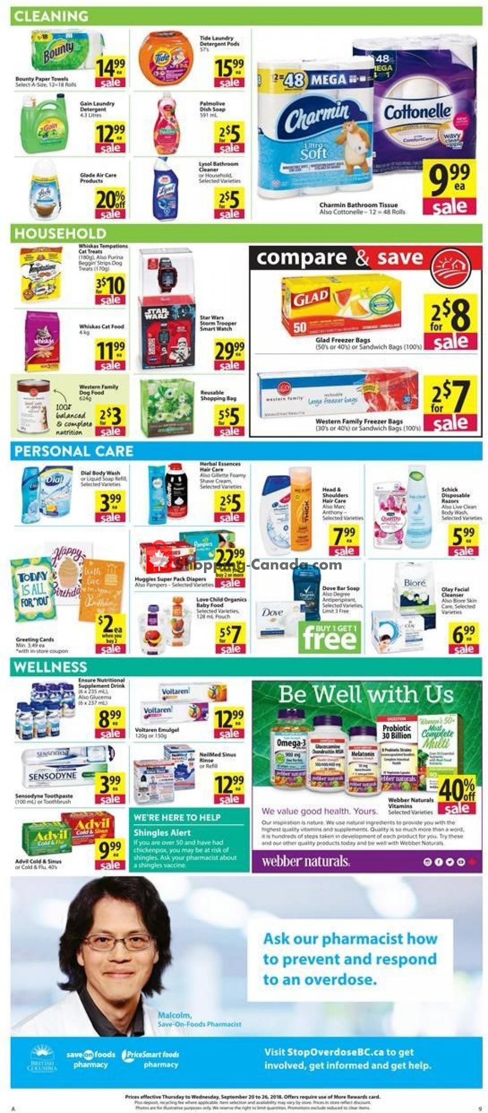 Save On Foods flyer from Thursday September 20, 2018 to Wednesday September 26, 2018 - page 9