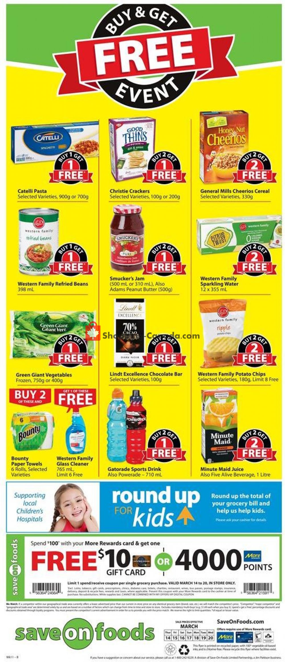 Save On Foods flyer from Thursday March 14, 2019 to Wednesday March 20, 2019 - page 10