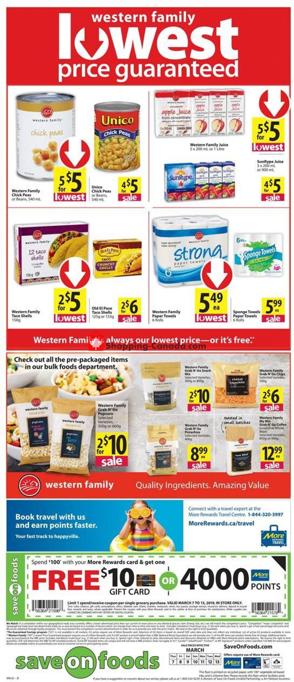 Save On Foods flyer from Thursday March 7, 2019 to Wednesday March 13, 2019 - page 14