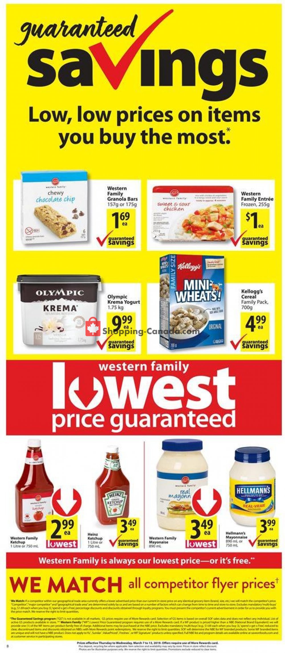 Save On Foods flyer from Thursday March 7, 2019 to Wednesday March 13, 2019 - page 2