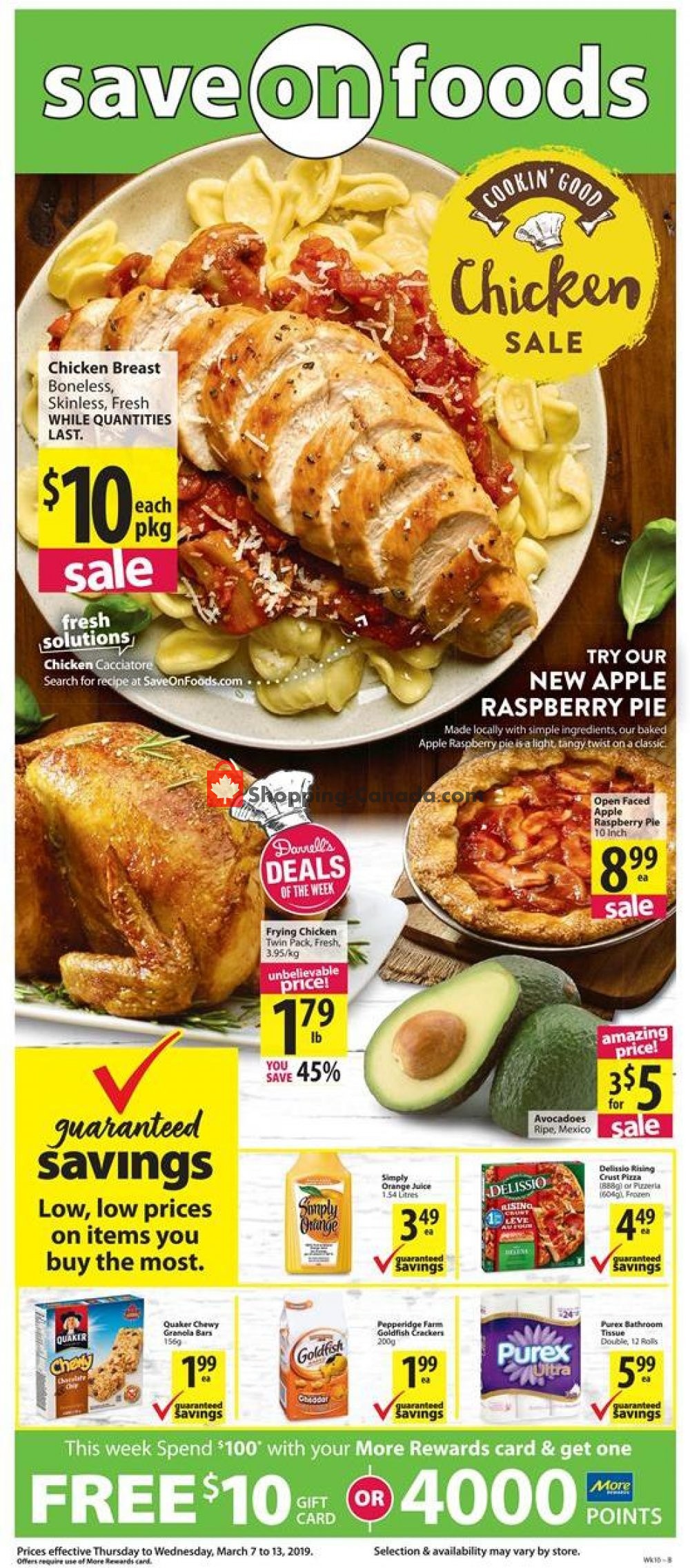 Save On Foods flyer from Thursday March 7, 2019 to Wednesday March 13, 2019 - page 3