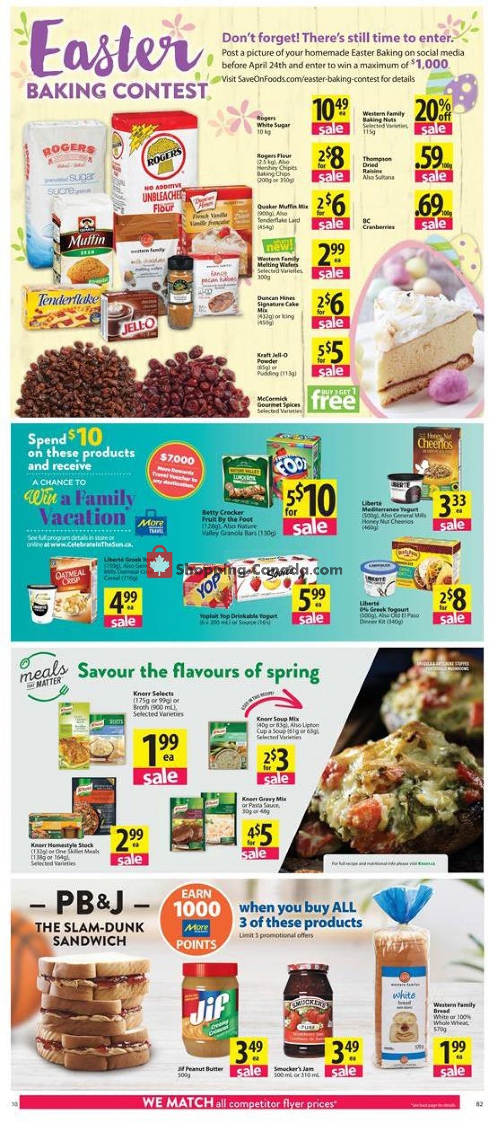 Save On Foods flyer from Thursday April 18, 2019 to Wednesday April 24, 2019 - page 10