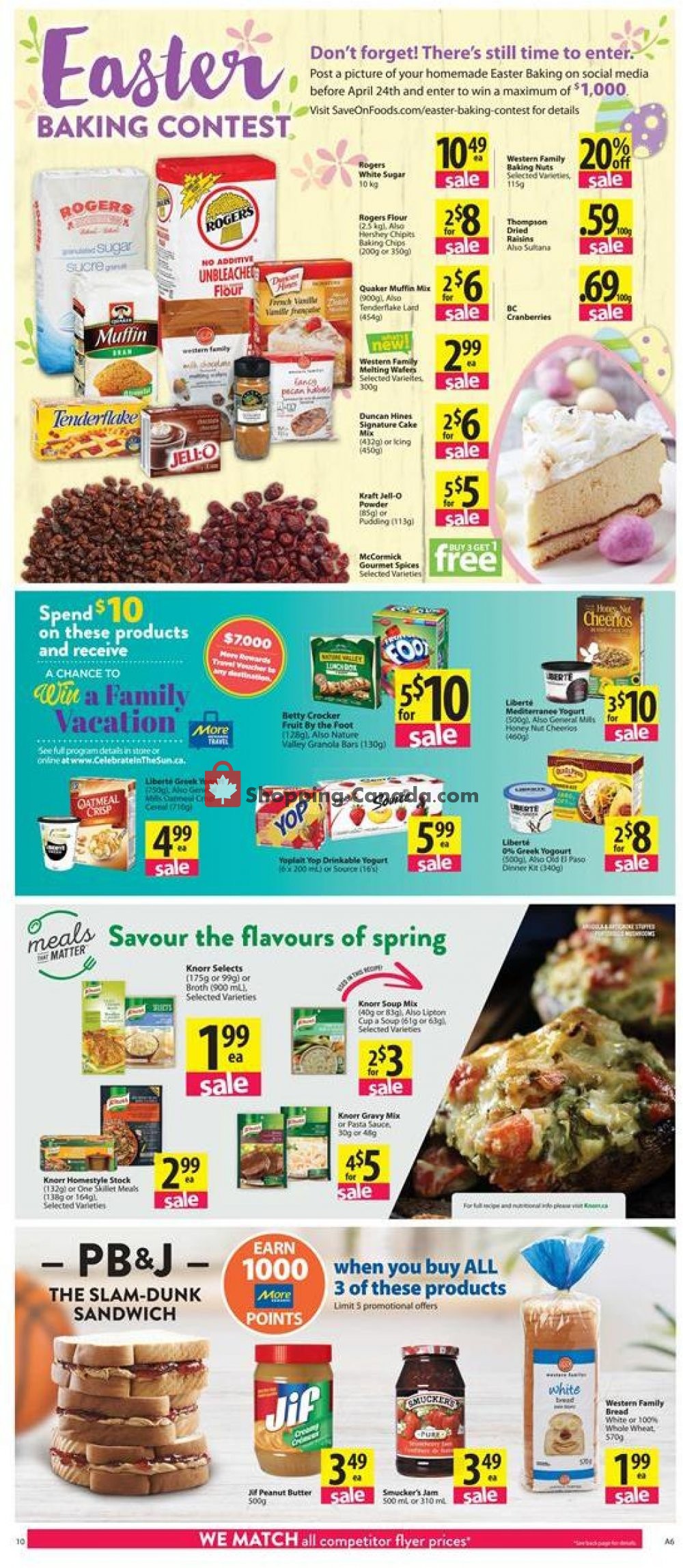 Save On Foods flyer from Thursday April 18, 2019 to Wednesday April 24, 2019 - page 10