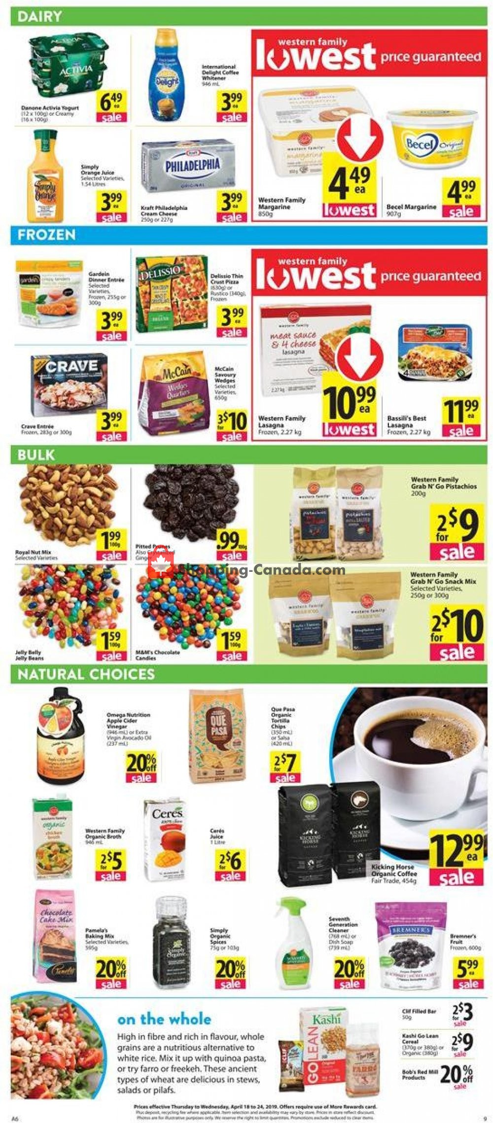 Save On Foods flyer from Thursday April 18, 2019 to Wednesday April 24, 2019 - page 9