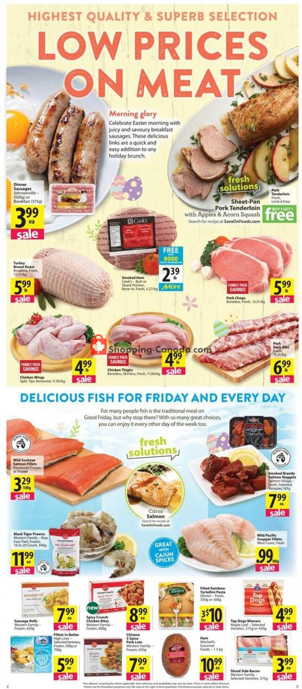 Save On Foods flyer from Thursday April 18, 2019 to Wednesday April 24, 2019 - page 5
