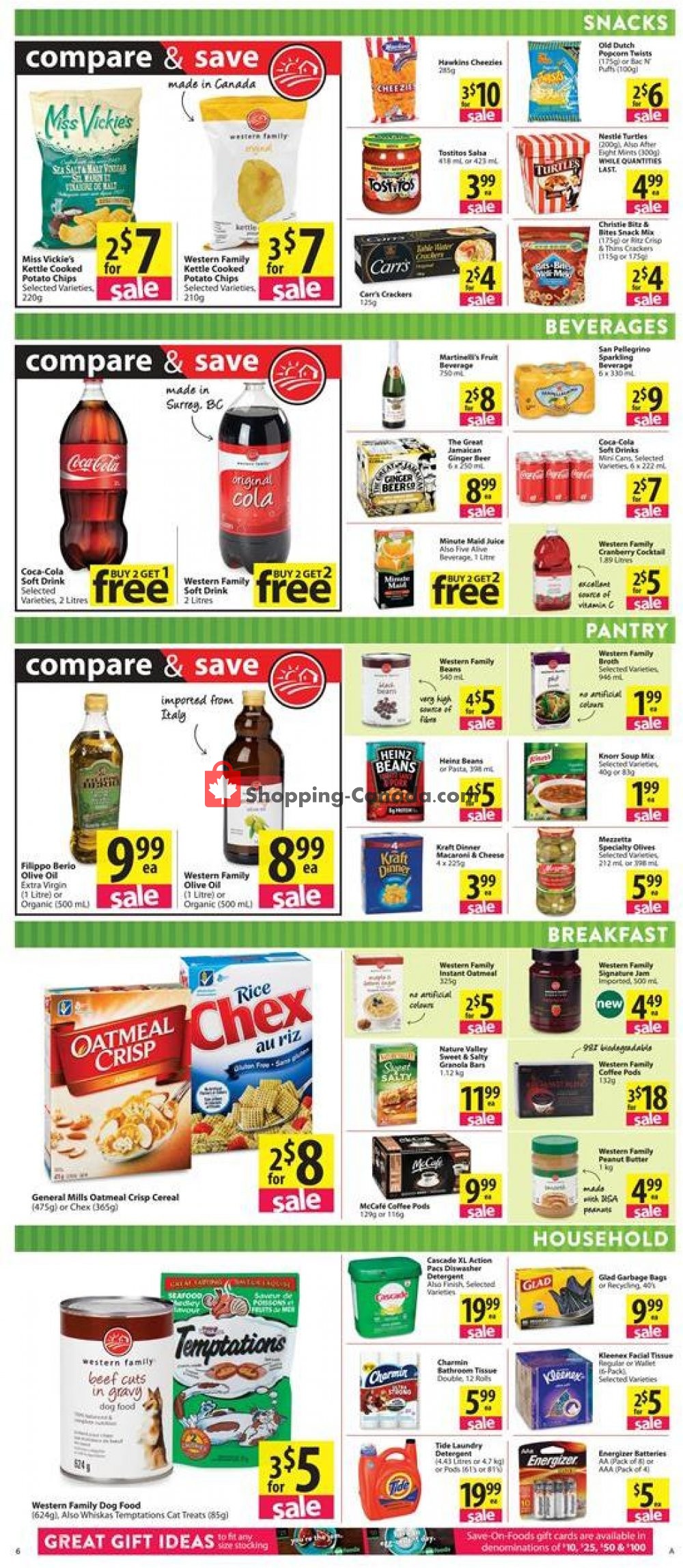 Save On Foods flyer from Thursday December 27, 2018 to Wednesday January 2, 2019 - page 6