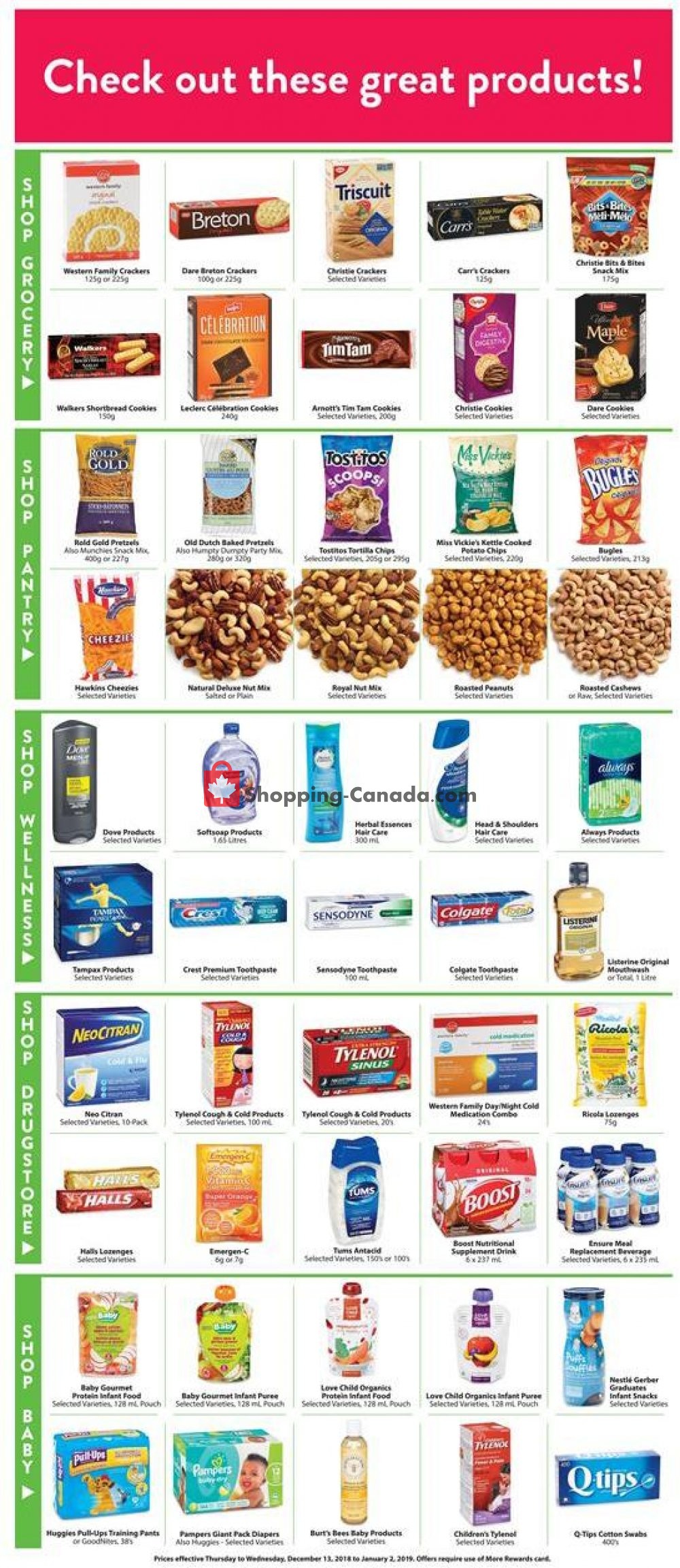 Save On Foods flyer from Thursday December 27, 2018 to Wednesday January 2, 2019 - page 13