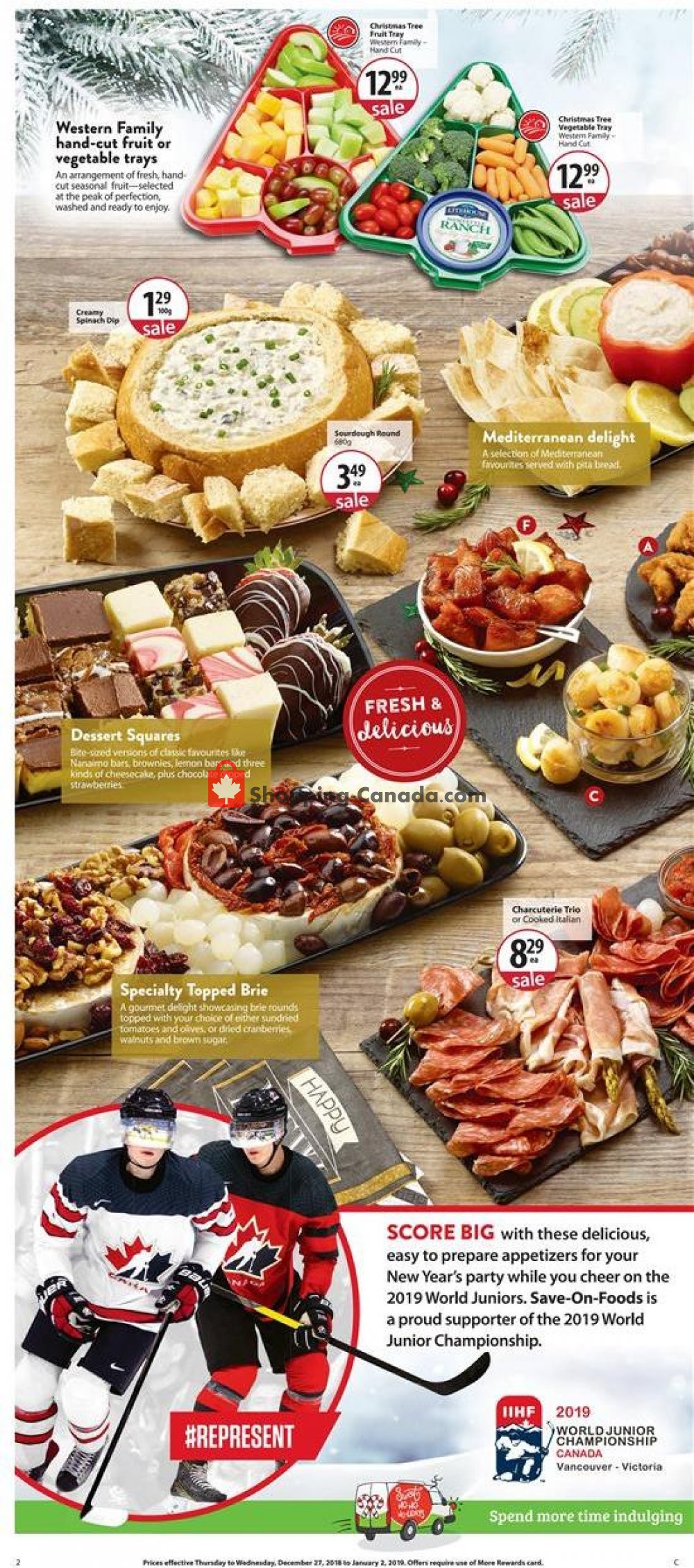 Save On Foods flyer from Thursday December 27, 2018 to Wednesday January 2, 2019 - page 2