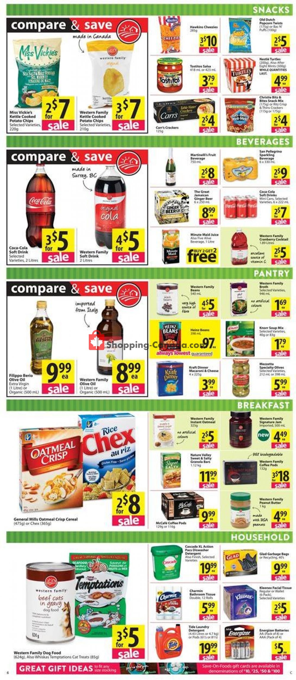 Save On Foods flyer from Thursday December 27, 2018 to Wednesday January 2, 2019 - page 6