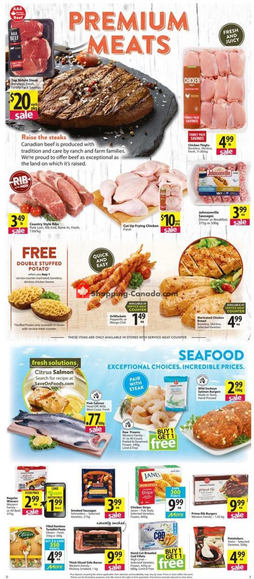 Save On Foods flyer from Thursday August 1, 2019 to Wednesday August 7, 2019 - page 3