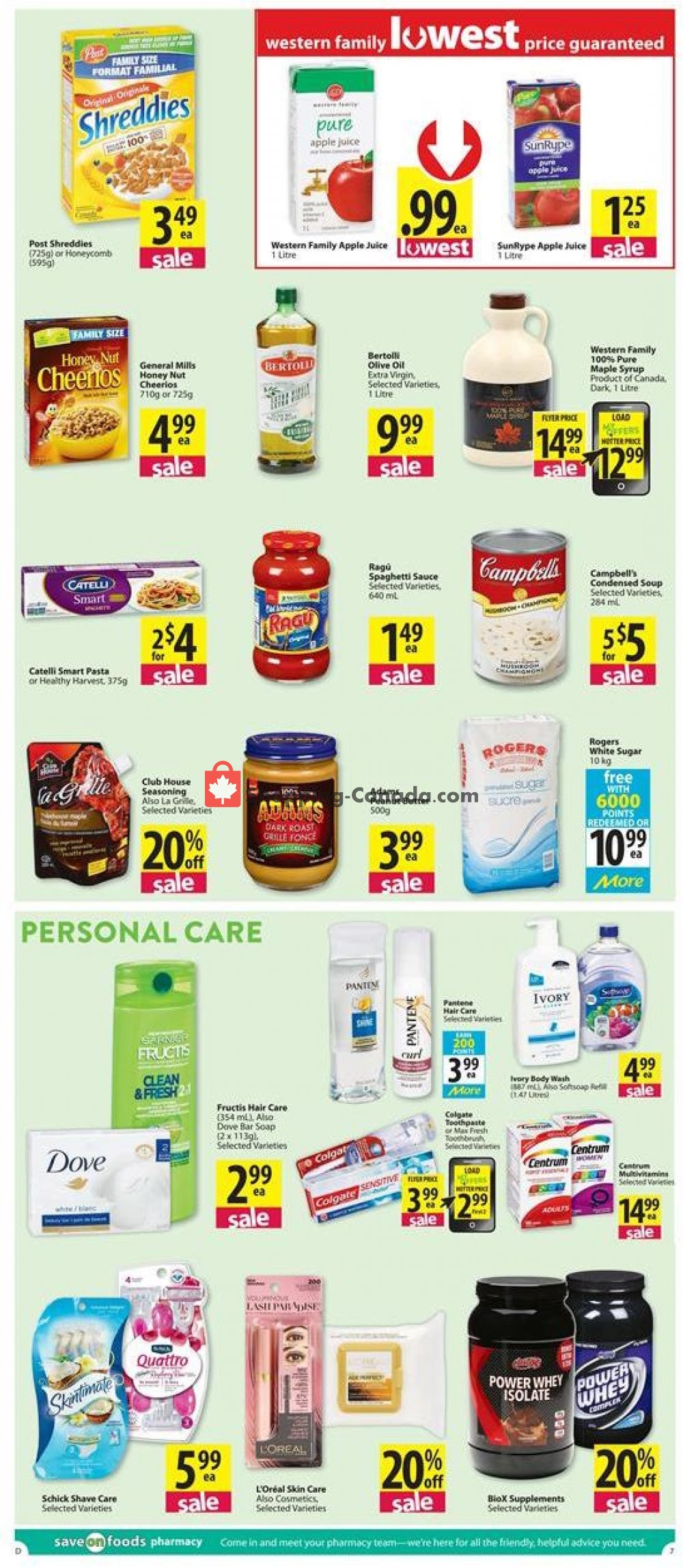 Save On Foods flyer from Thursday August 1, 2019 to Wednesday August 7, 2019 - page 7