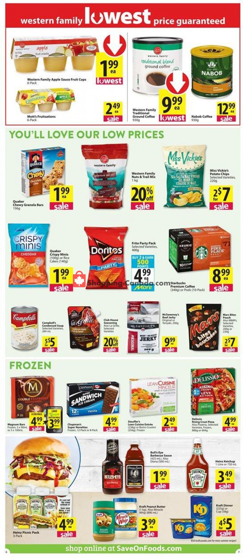 Save On Foods flyer from Thursday August 1, 2019 to Wednesday August 7, 2019 - page 6