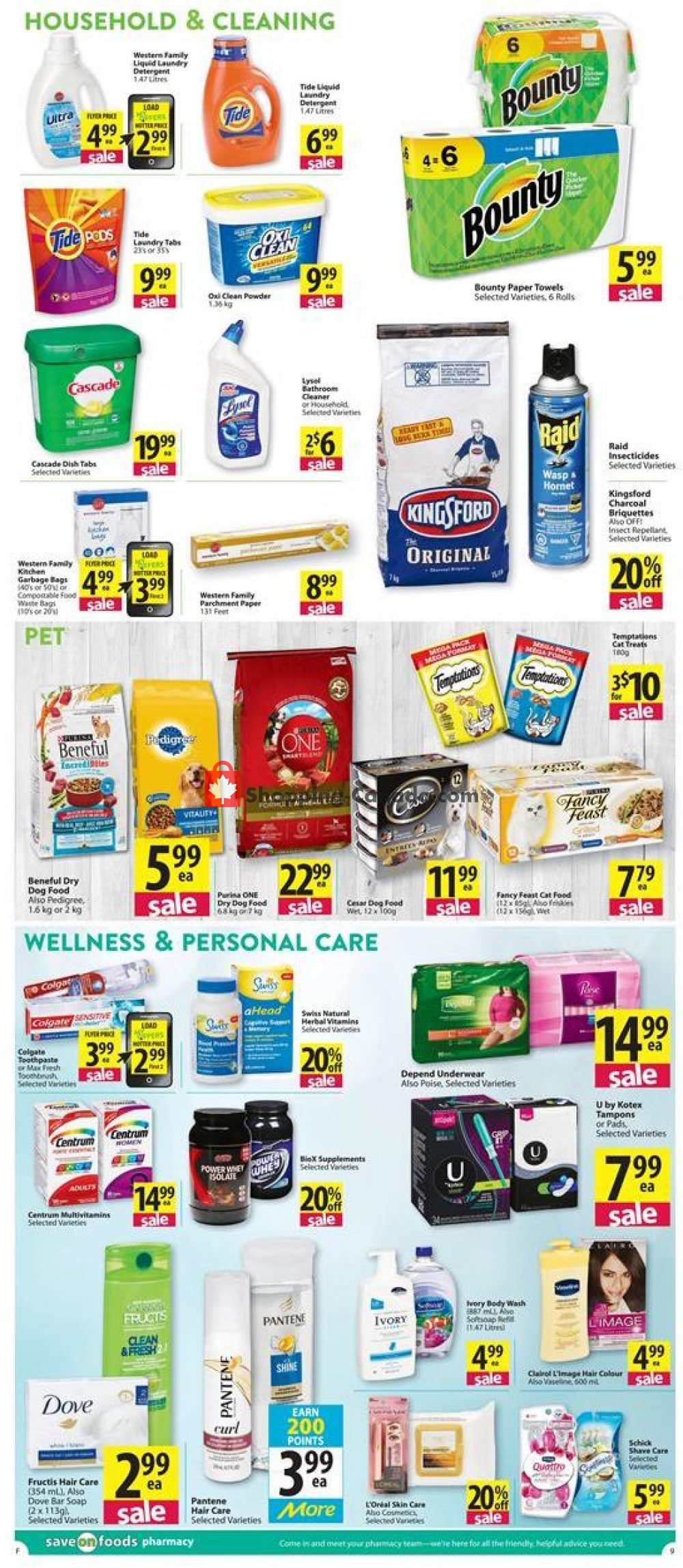 Save On Foods flyer from Thursday August 1, 2019 to Wednesday August 7, 2019 - page 9