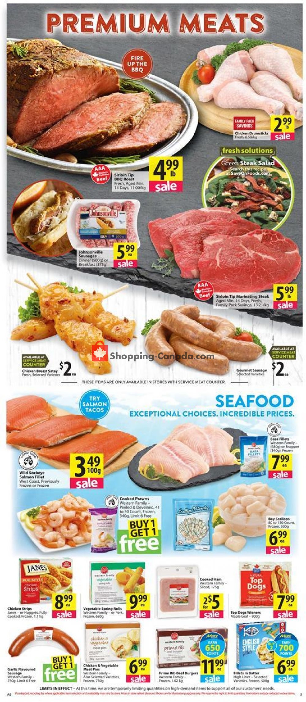 Save On Foods flyer from Thursday April 30, 2020 to Wednesday May 6, 2020 - page 3