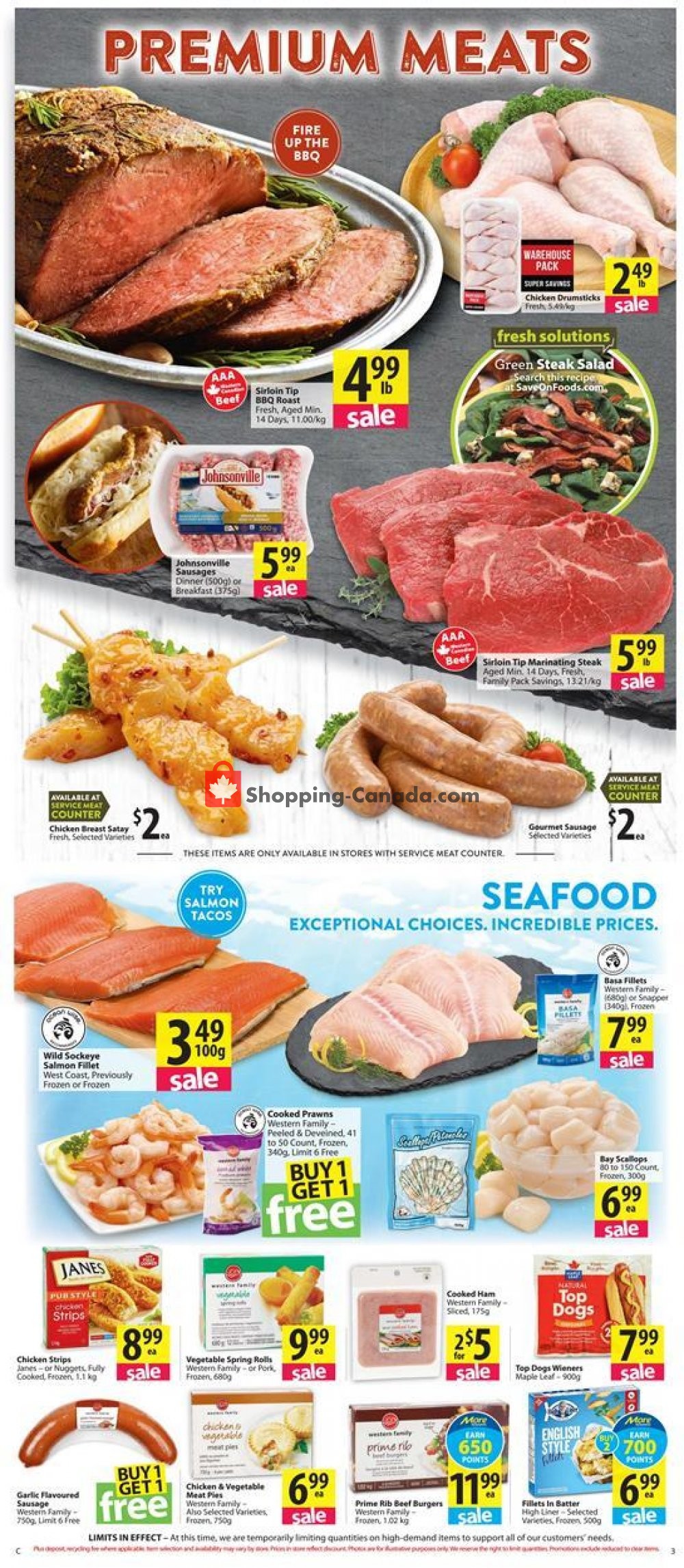 Save On Foods flyer from Thursday April 30, 2020 to Wednesday May 6, 2020 - page 3