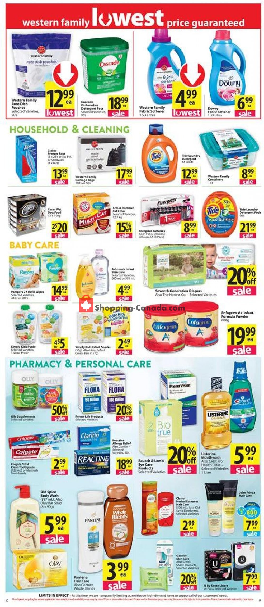 Save On Foods flyer from Thursday April 30, 2020 to Wednesday May 6, 2020 - page 9