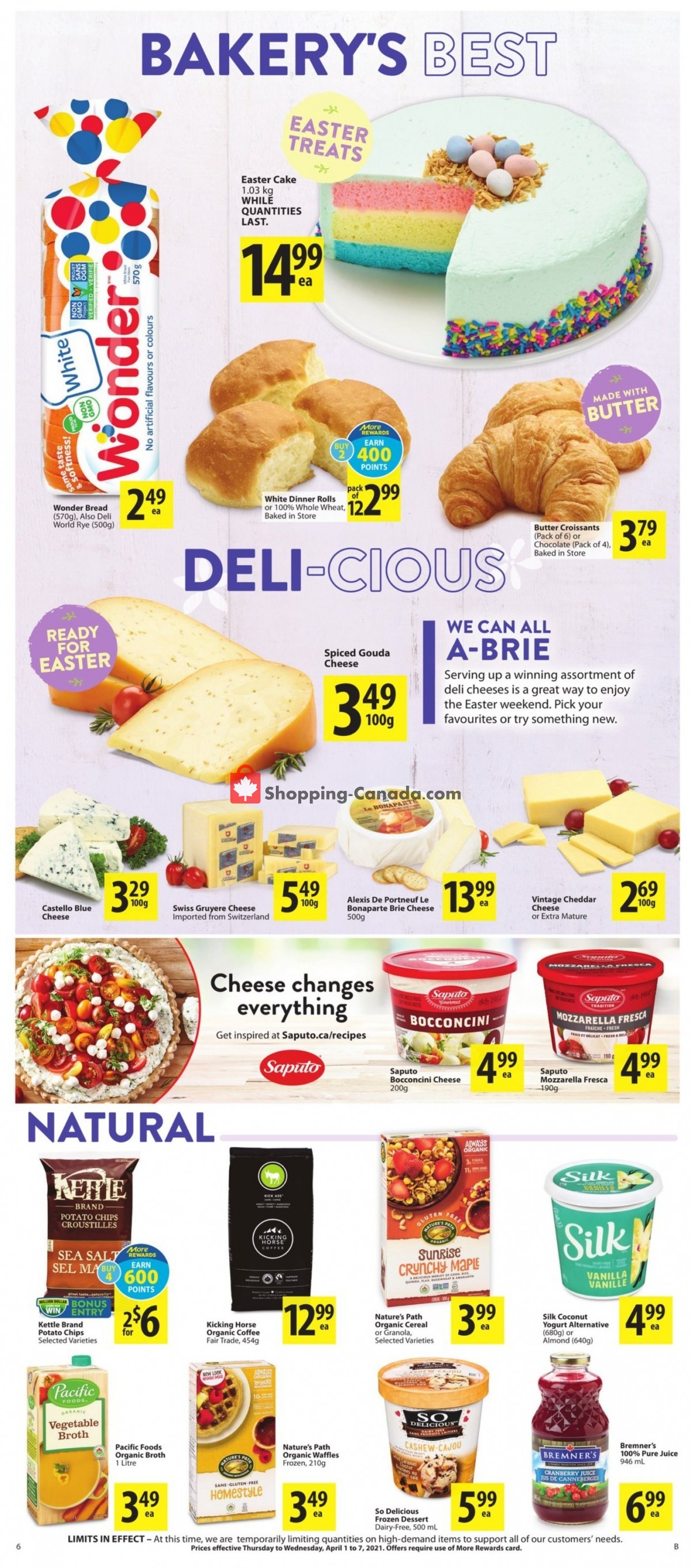 Save On Foods flyer from Thursday April 1, 2021 to Wednesday April 7, 2021 - page 6