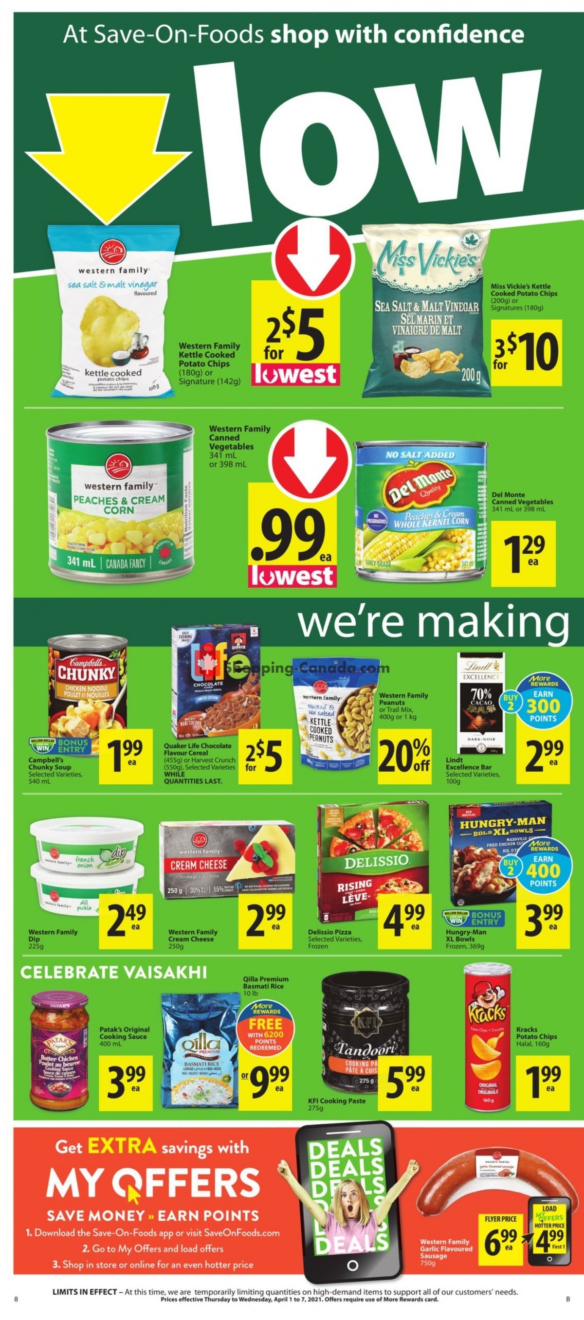 Save On Foods flyer from Thursday April 1, 2021 to Wednesday April 7, 2021 - page 8