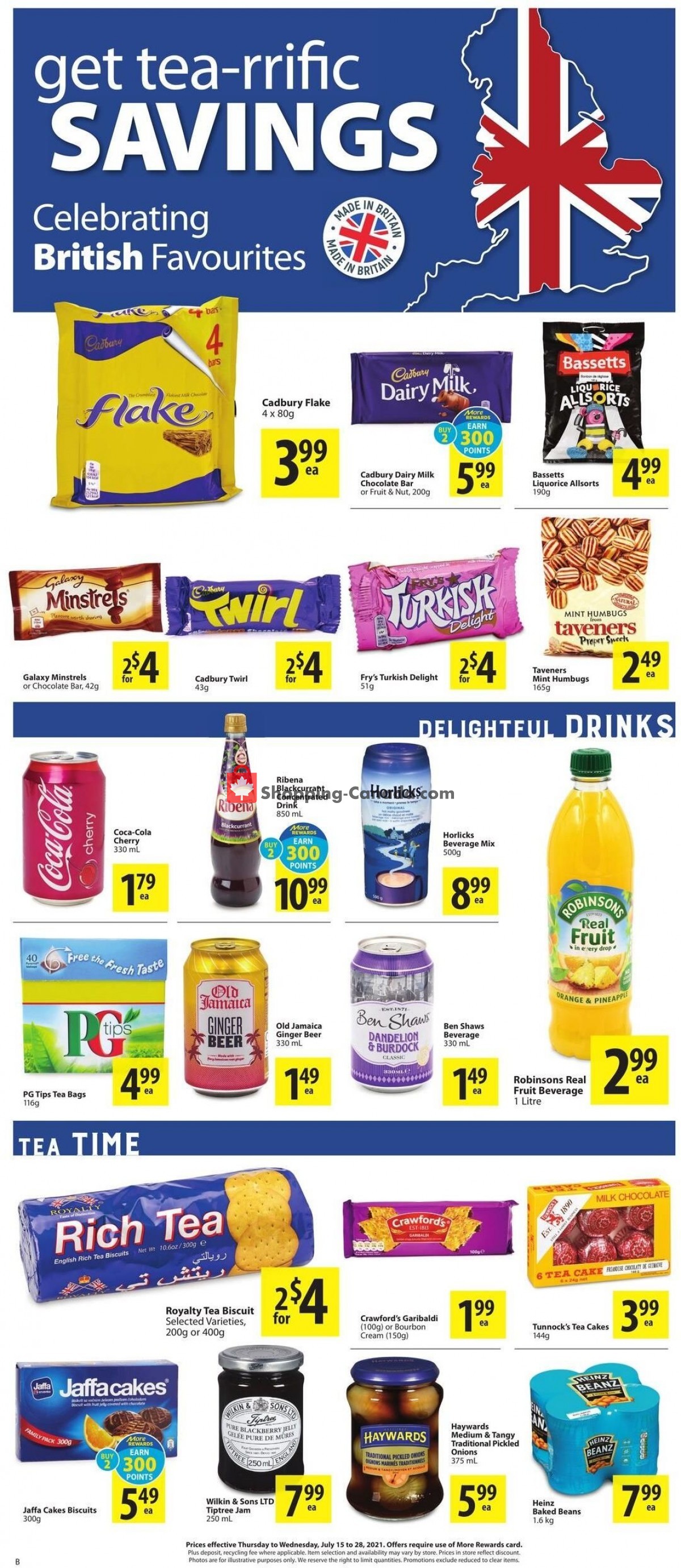 Save On Foods flyer from Thursday July 15, 2021 to Wednesday July 21, 2021 - page 17