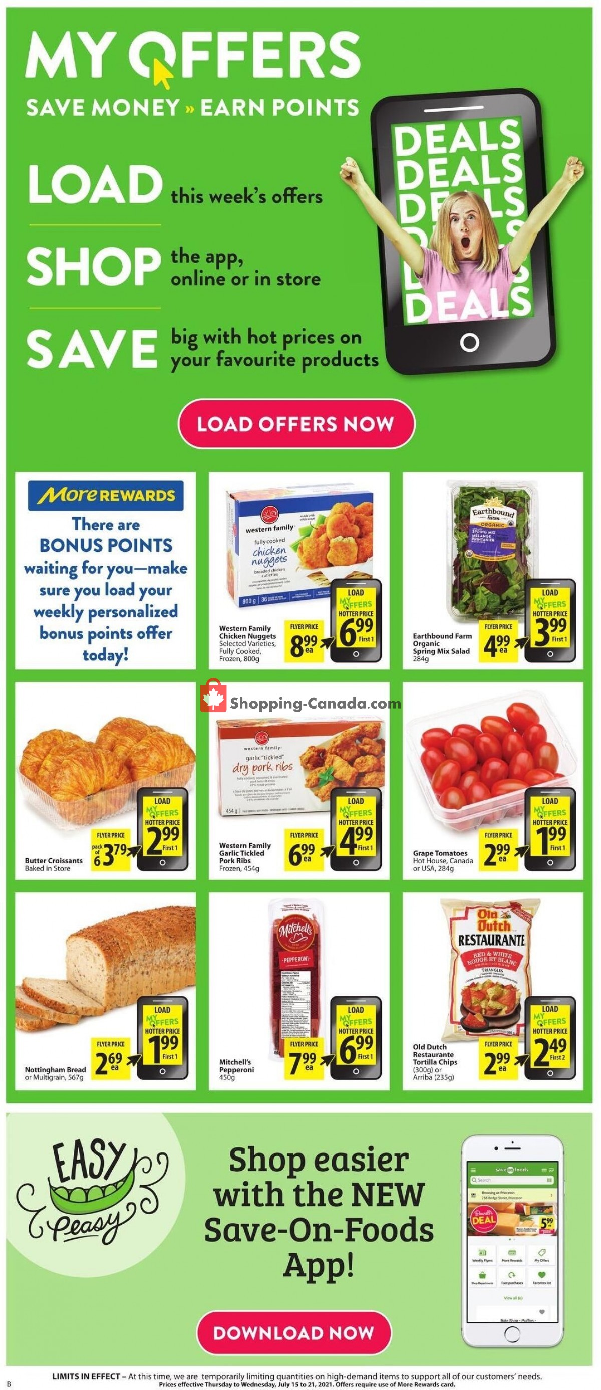 Save On Foods flyer from Thursday July 15, 2021 to Wednesday July 21, 2021 - page 19