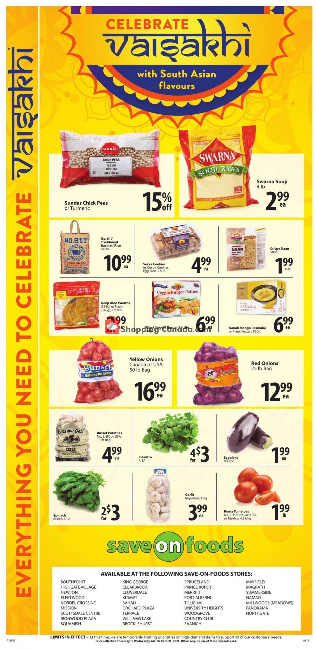 Save On Foods flyer from Thursday April 1, 2021 to Wednesday April 7, 2021 - page 16