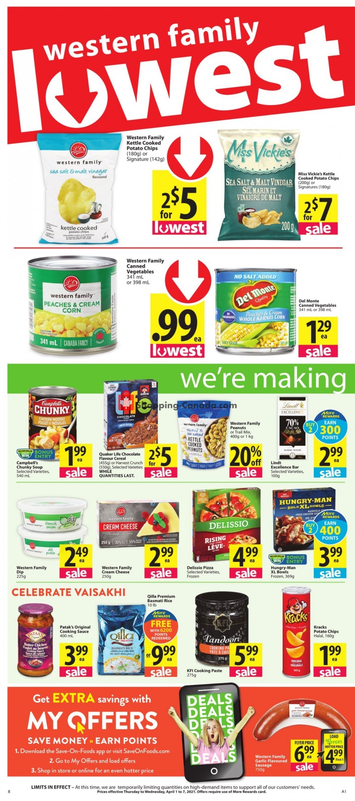 Save On Foods flyer from Thursday April 1, 2021 to Wednesday April 7, 2021 - page 8