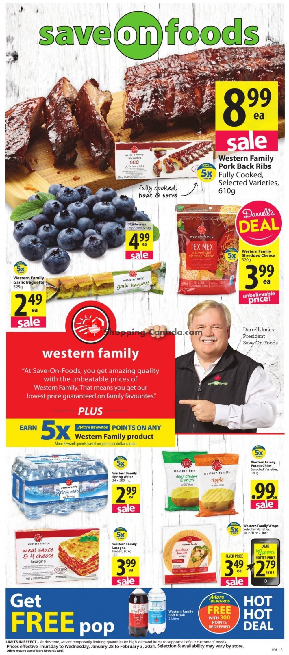 Save On Foods Canada, flyer (Low Price Everyday BC) January 28