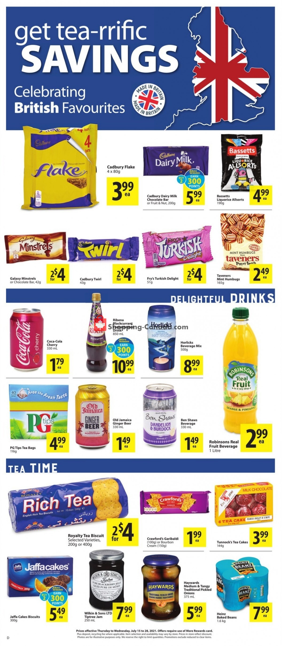 Save On Foods flyer from Thursday July 15, 2021 to Wednesday July 21, 2021 - page 14