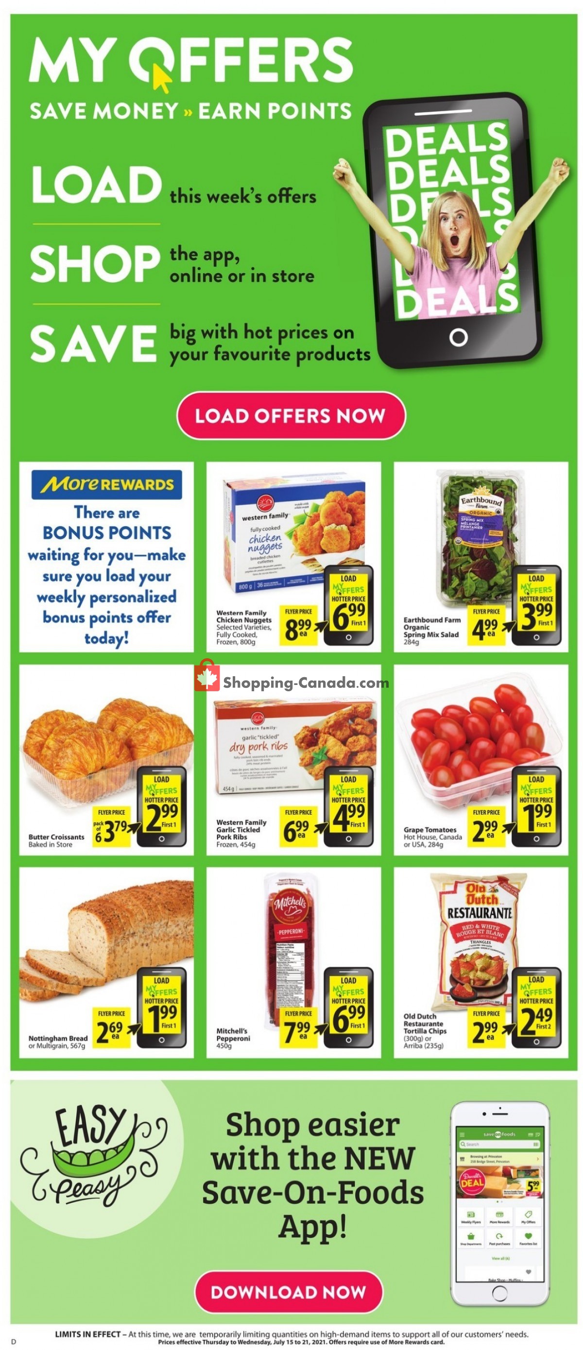 Save On Foods flyer from Thursday July 15, 2021 to Wednesday July 21, 2021 - page 16