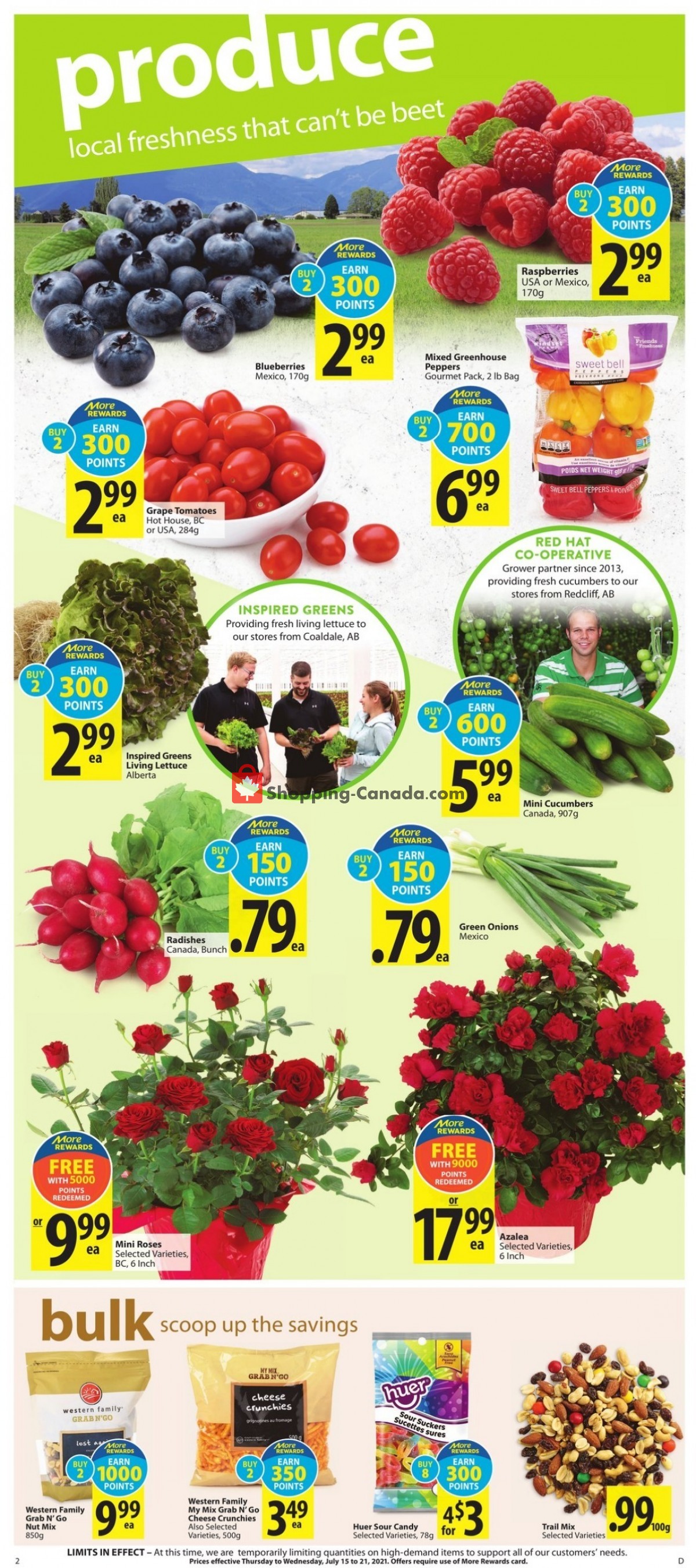 Save On Foods flyer from Thursday July 15, 2021 to Wednesday July 21, 2021 - page 2