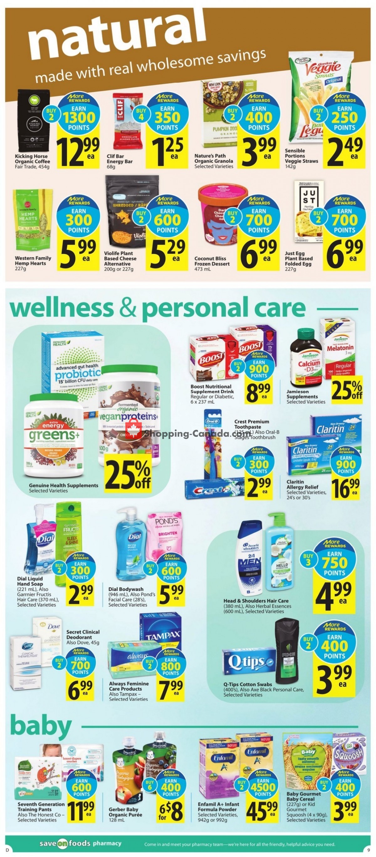 Save On Foods flyer from Thursday July 15, 2021 to Wednesday July 21, 2021 - page 9