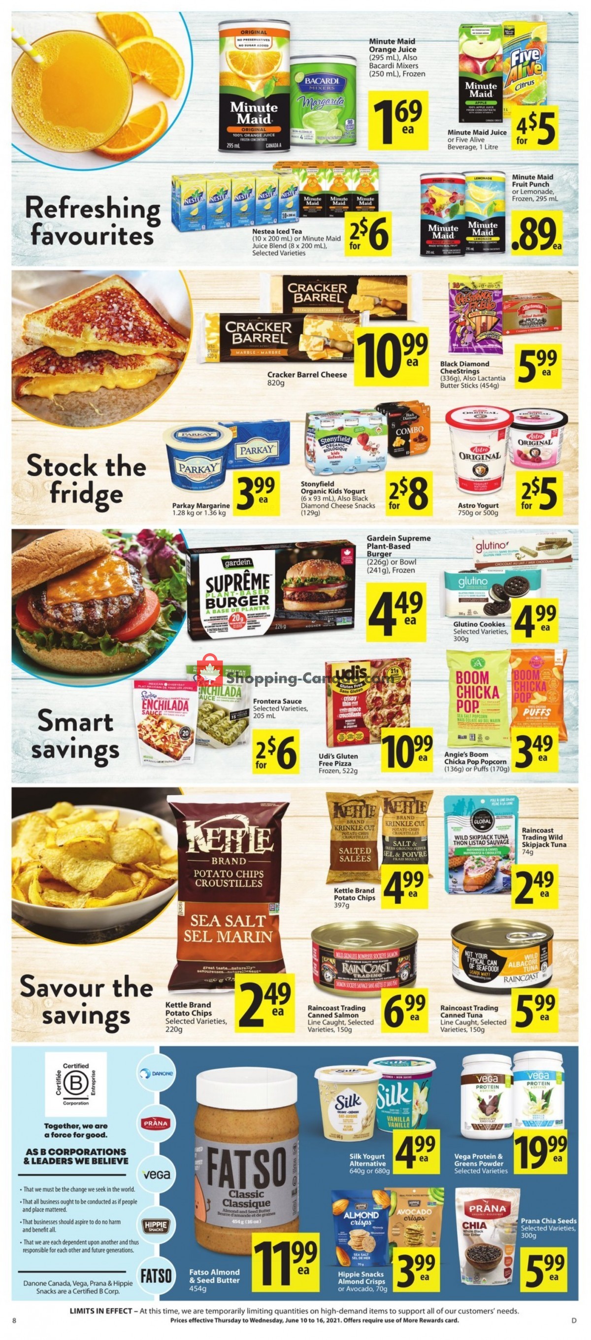 Save On Foods flyer from Thursday June 10, 2021 to Wednesday June 16, 2021 - page 8