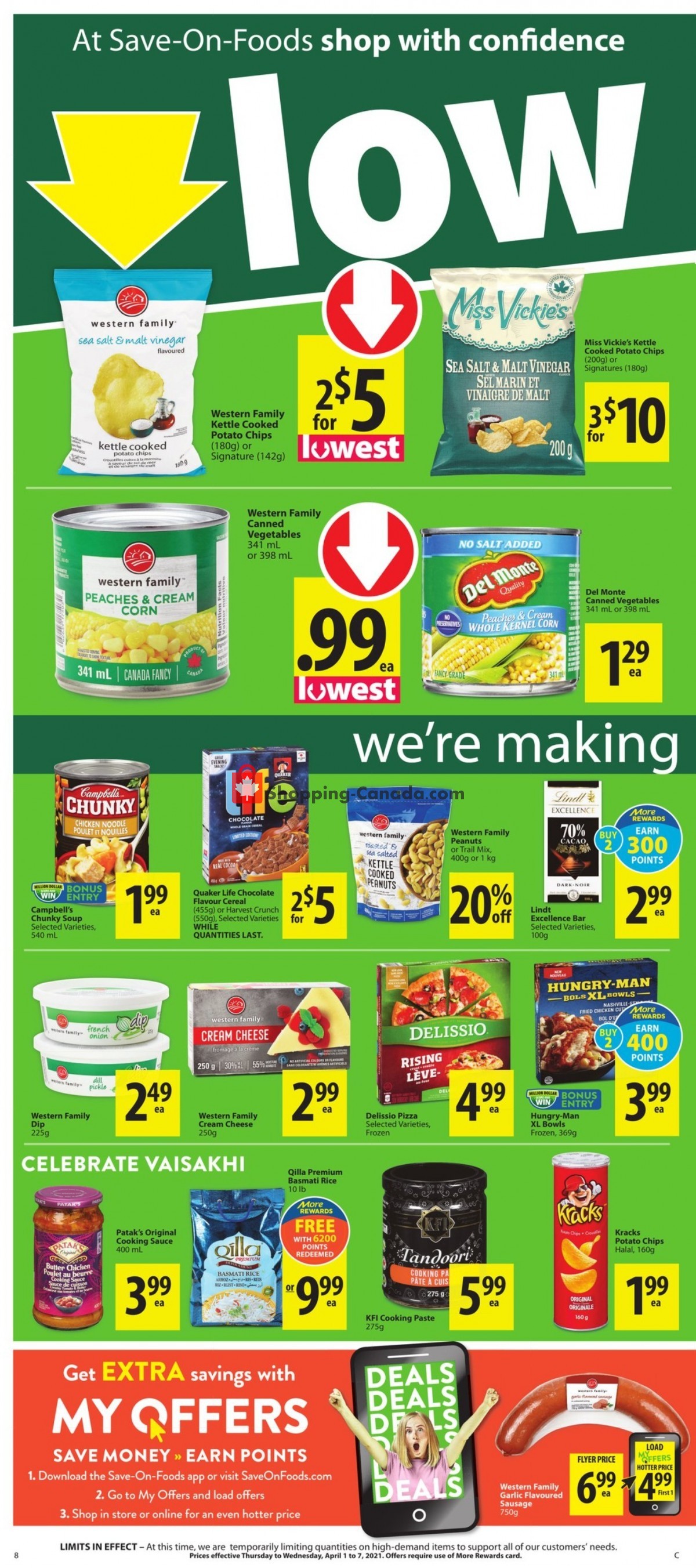 Save On Foods flyer from Thursday April 1, 2021 to Wednesday April 7, 2021 - page 8