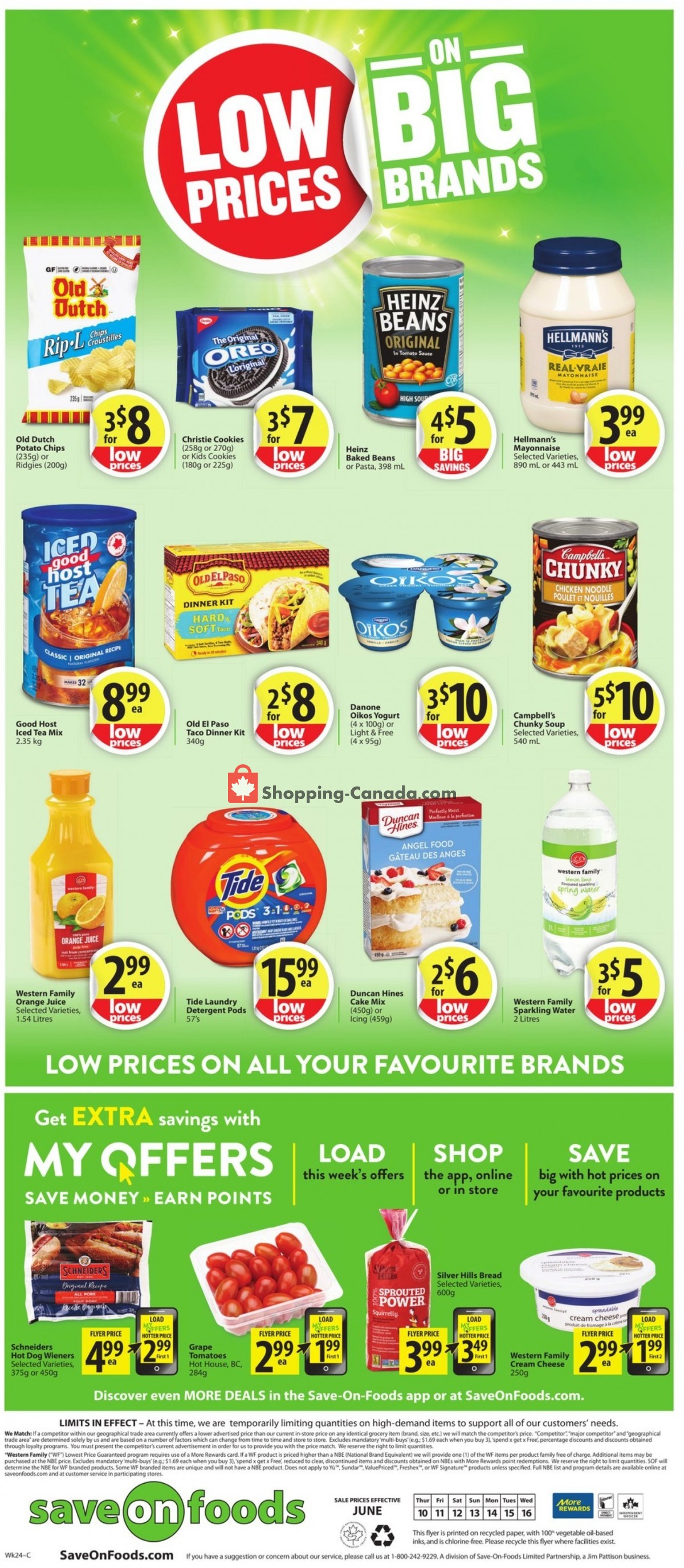 Save On Foods flyer from Thursday June 10, 2021 to Wednesday June 16, 2021 - page 12