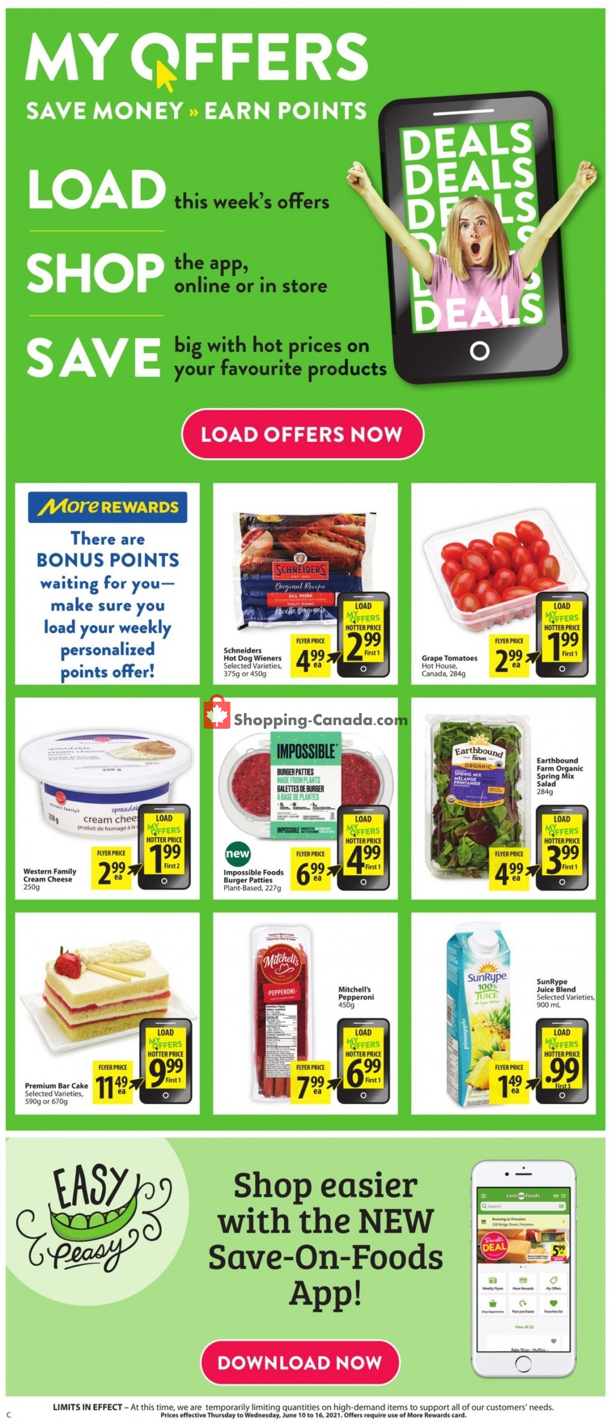 Save On Foods flyer from Thursday June 10, 2021 to Wednesday June 16, 2021 - page 13