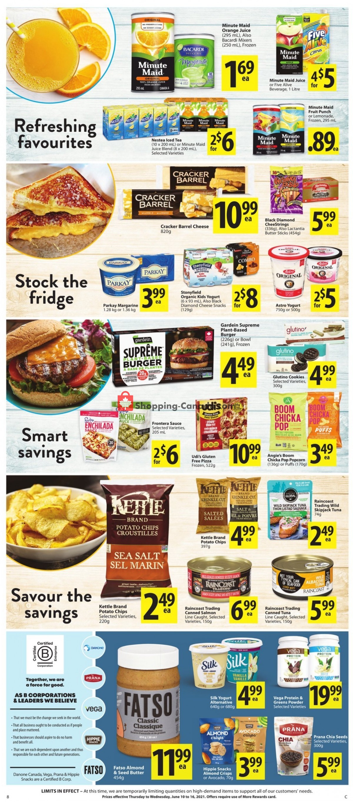 Save On Foods flyer from Thursday June 10, 2021 to Wednesday June 16, 2021 - page 8