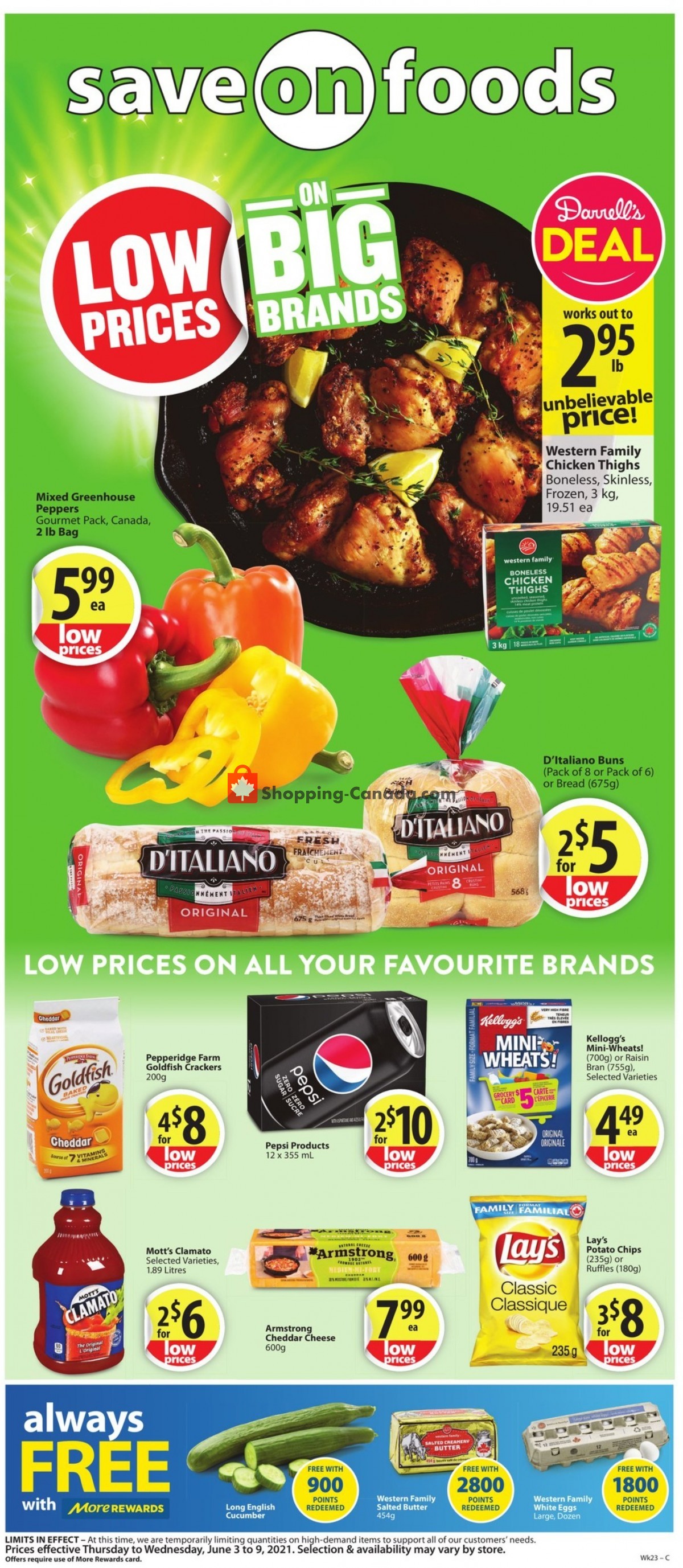Save On Foods flyer from Thursday June 3, 2021 to Wednesday June 9, 2021 - page 1