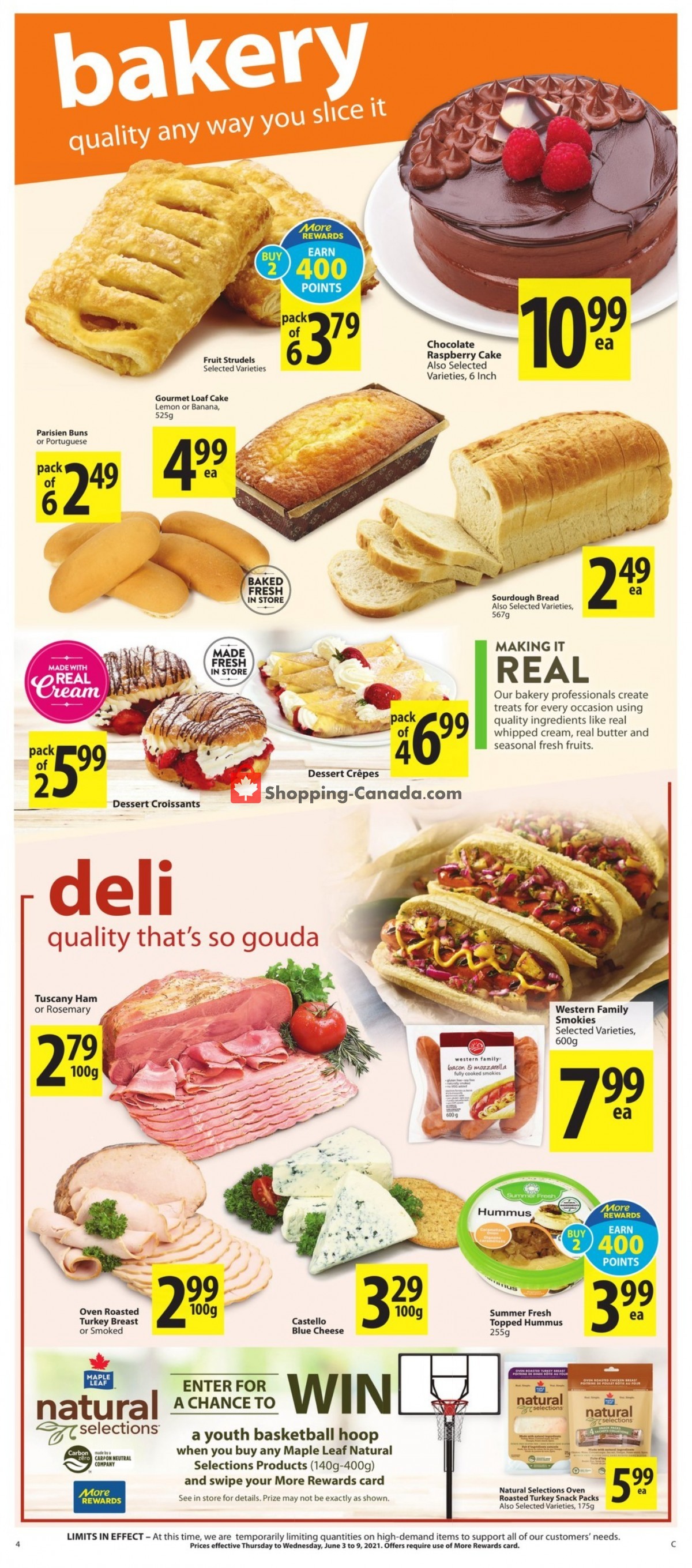 Save On Foods flyer from Thursday June 3, 2021 to Wednesday June 9, 2021 - page 4