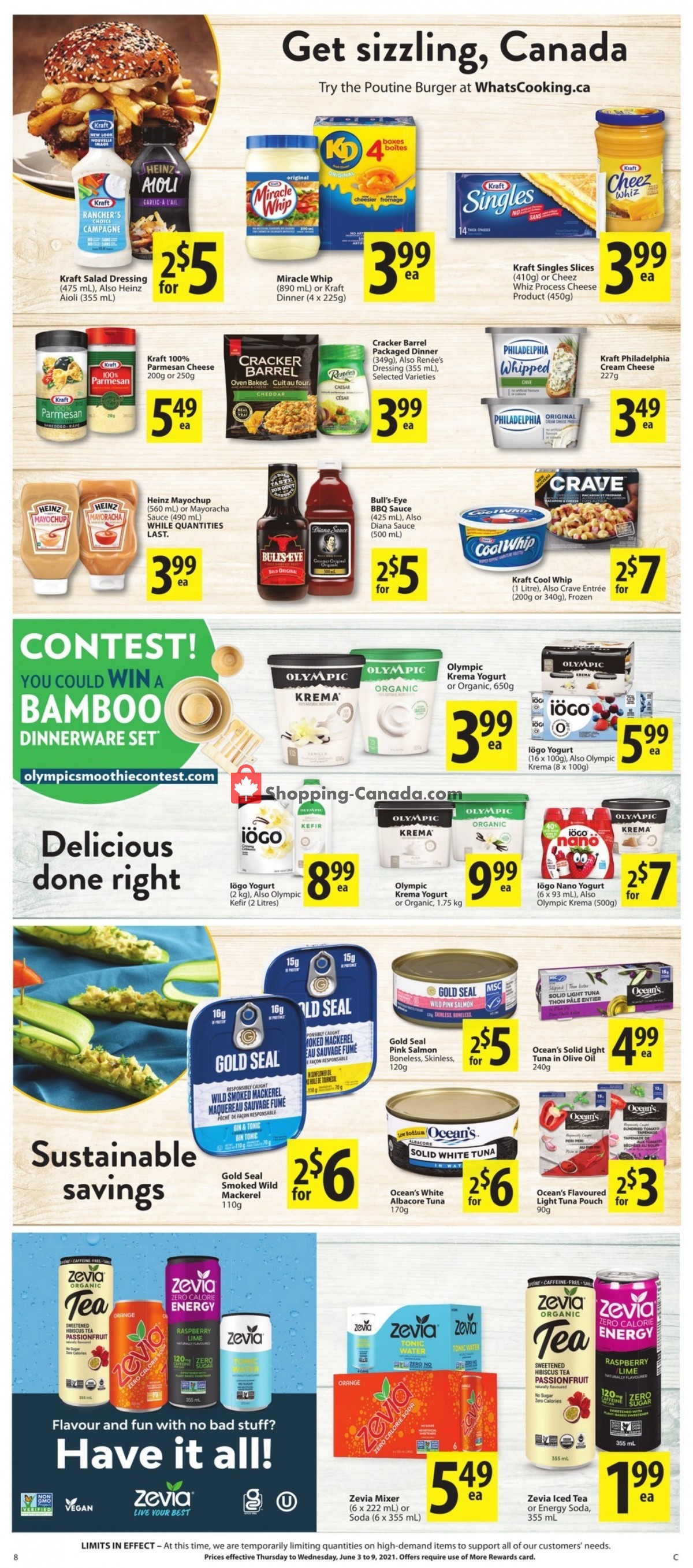 Save On Foods flyer from Thursday June 3, 2021 to Wednesday June 9, 2021 - page 8