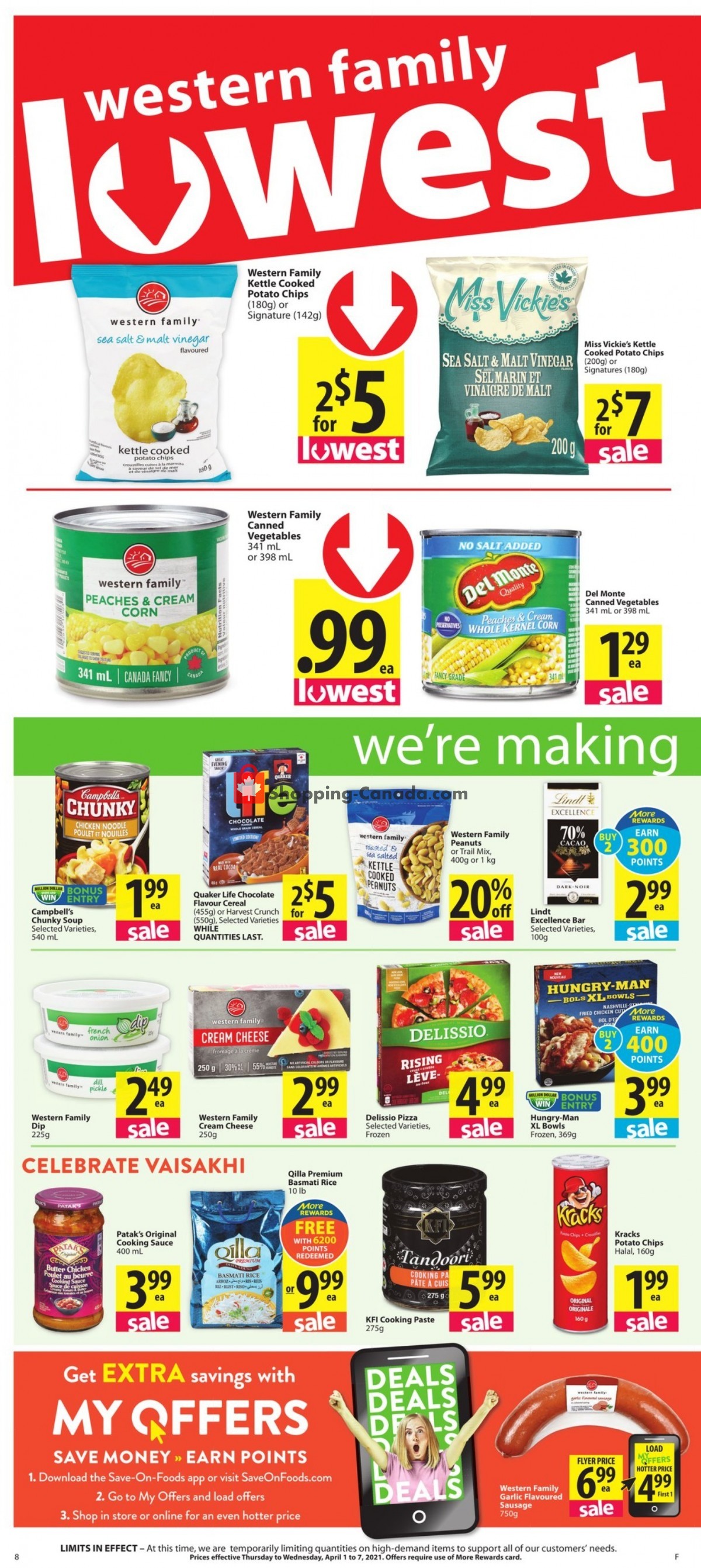 Save On Foods flyer from Thursday April 1, 2021 to Wednesday April 7, 2021 - page 8