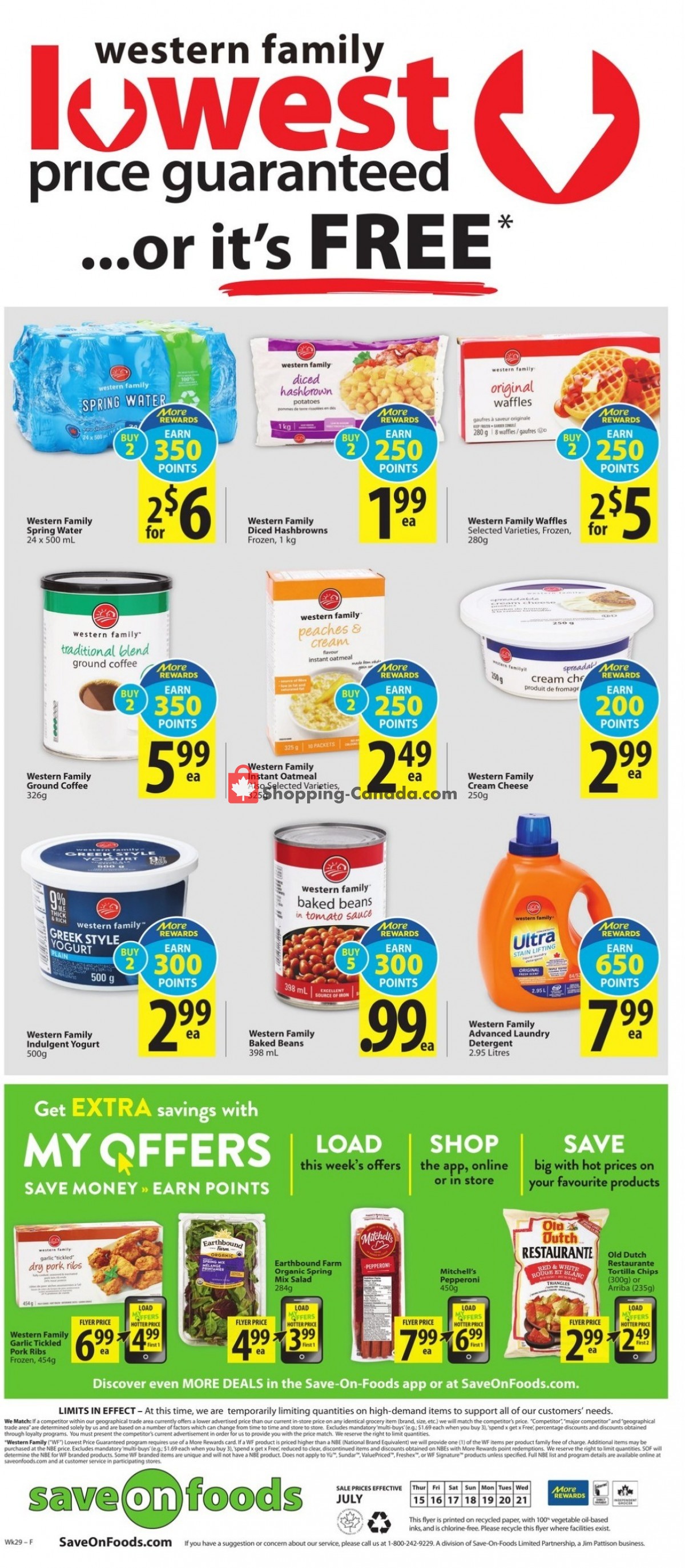 Save On Foods flyer from Thursday July 15, 2021 to Wednesday July 21, 2021 - page 10