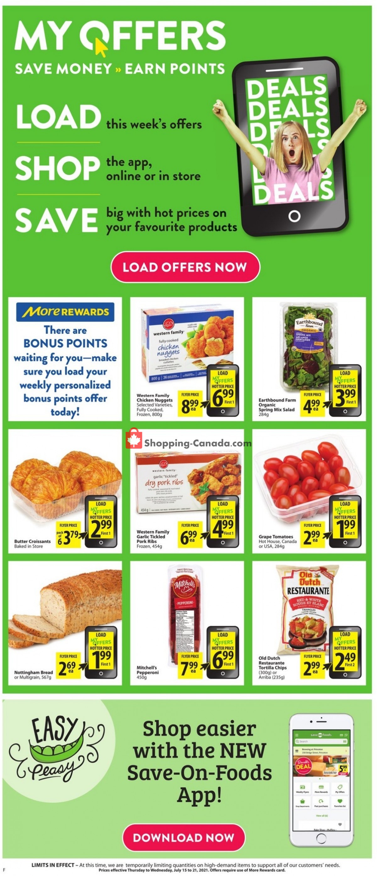 Save On Foods flyer from Thursday July 15, 2021 to Wednesday July 21, 2021 - page 15