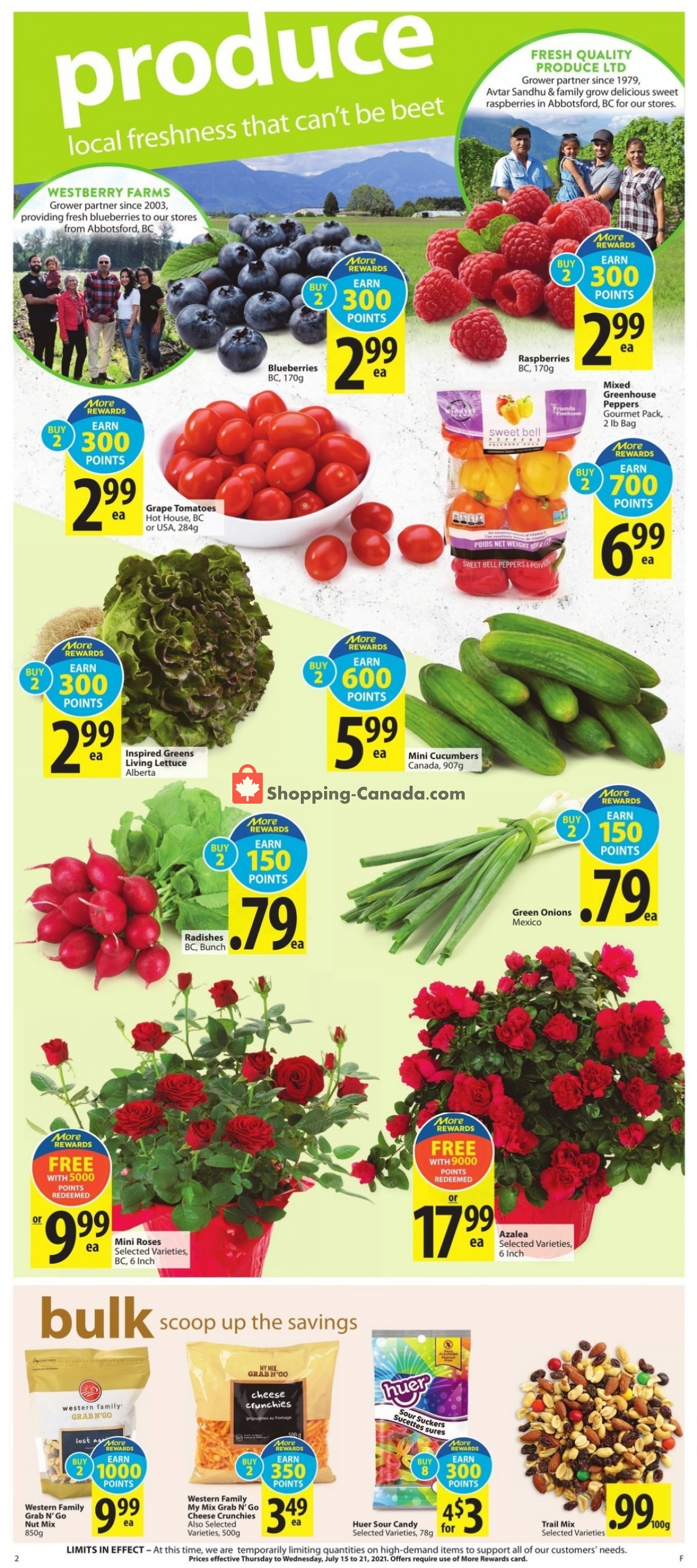 Save On Foods flyer from Thursday July 15, 2021 to Wednesday July 21, 2021 - page 2