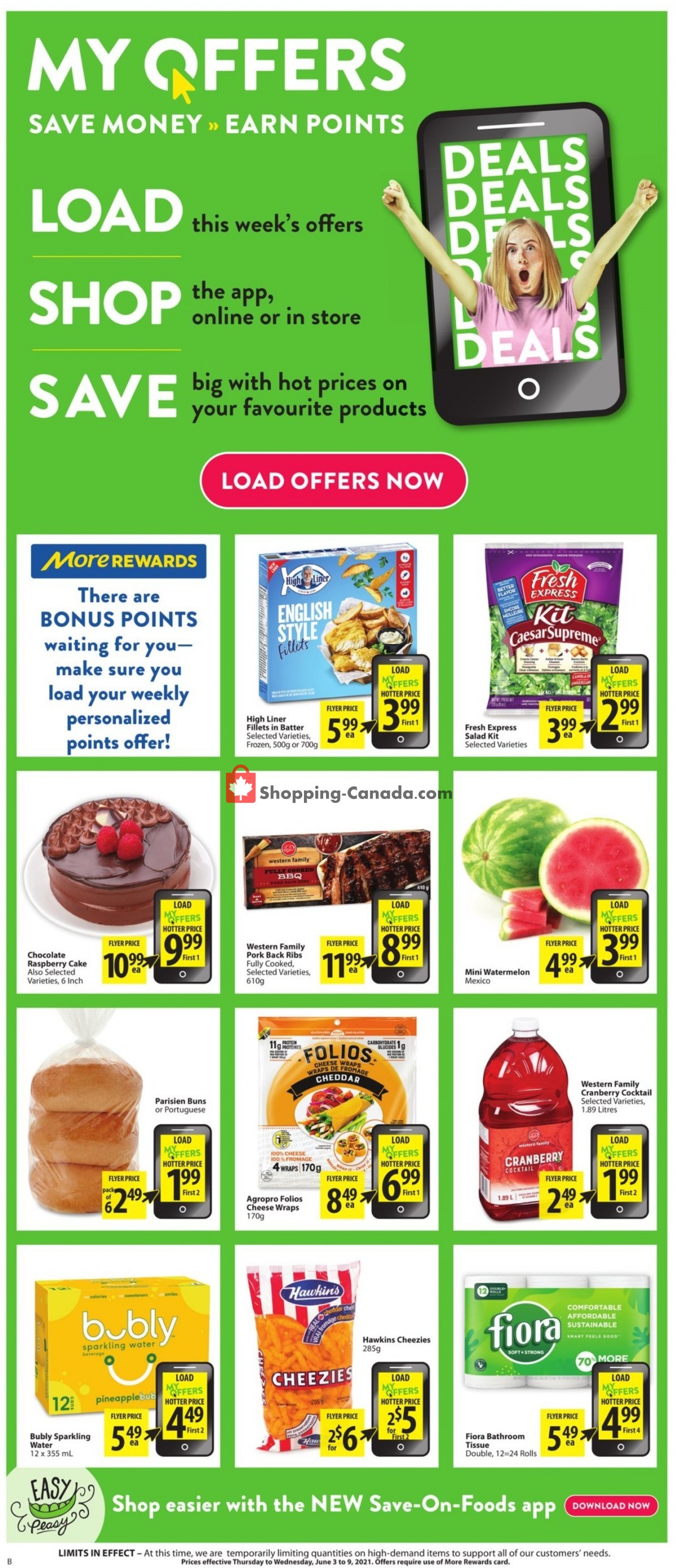 Save On Foods flyer from Thursday June 3, 2021 to Wednesday June 9, 2021 - page 13