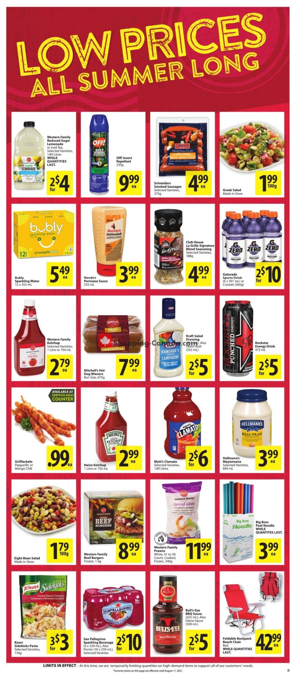 Save On Foods flyer from Thursday June 3, 2021 to Wednesday June 9, 2021 - page 14