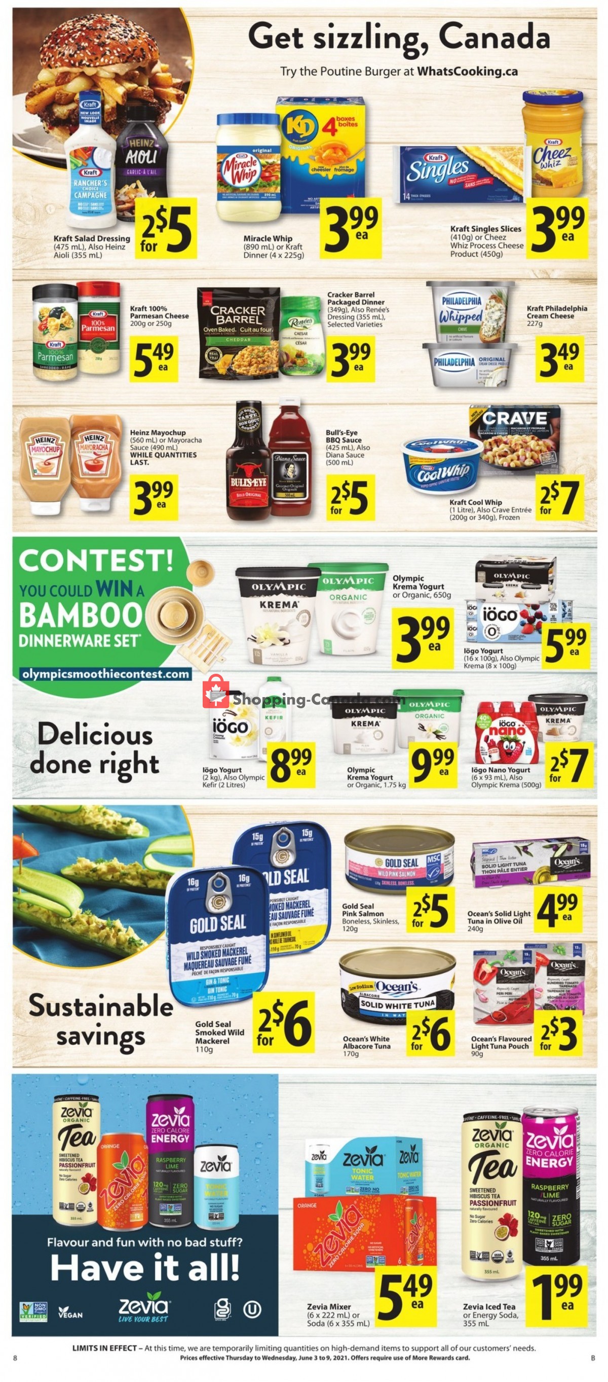 Save On Foods flyer from Thursday June 3, 2021 to Wednesday June 9, 2021 - page 8