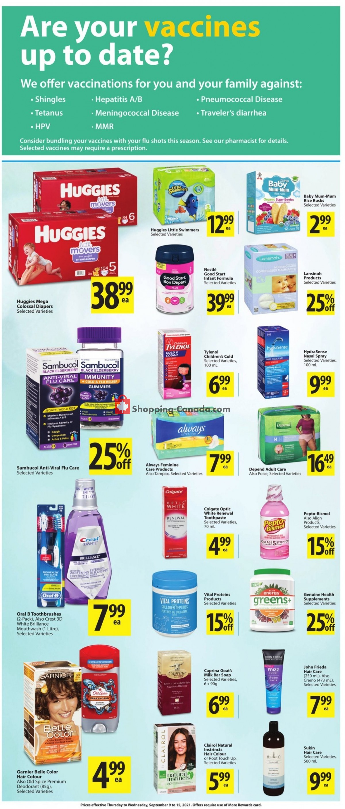 Save On Foods flyer from Thursday September 9, 2021 to Wednesday September 15, 2021 - page 12
