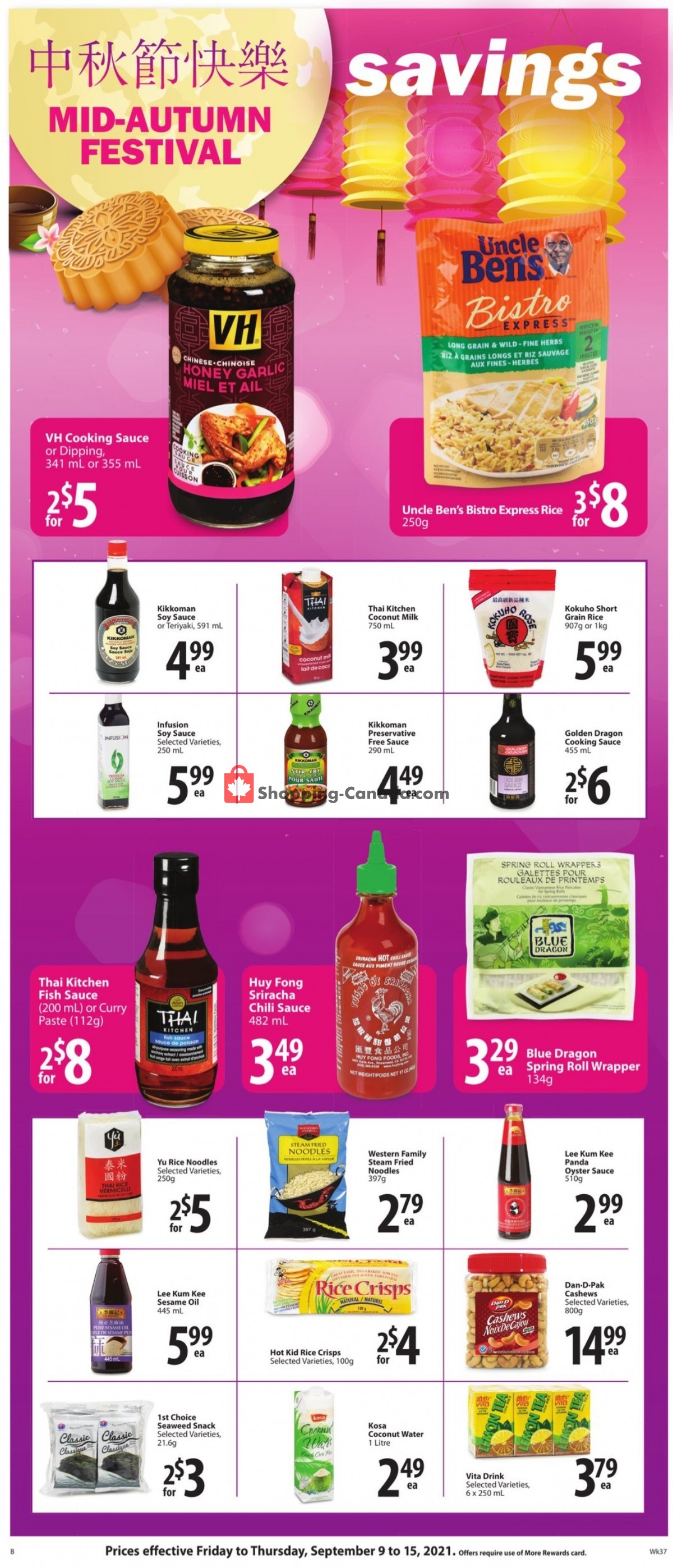 Save On Foods flyer from Thursday September 9, 2021 to Wednesday September 15, 2021 - page 14